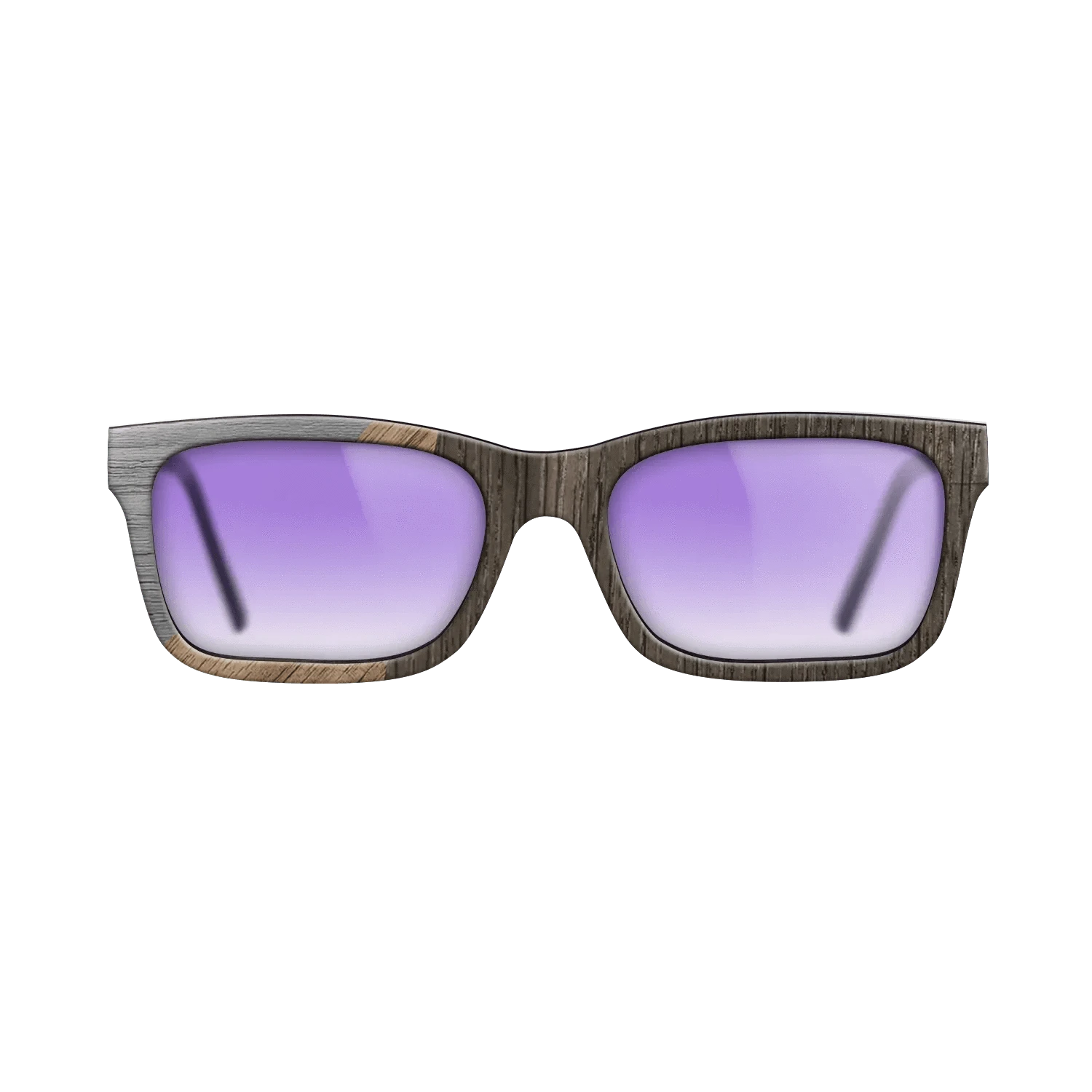 Walnut: Straight Grain,Fumed Oak,Poplar Dyed: Grey: Bauhaus - The Sage - Rectangle - 1705 - SIRIS wood optic