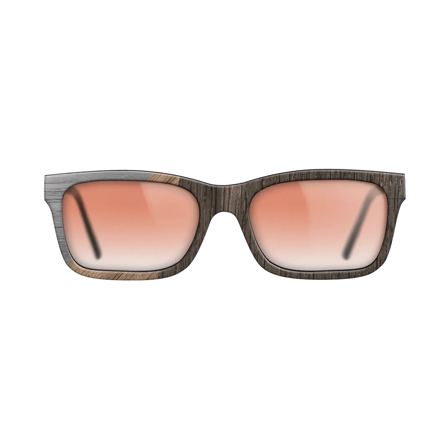 Walnut: Straight Grain,Fumed Oak,Poplar Dyed: Grey: Bauhaus - The Sage - Rectangle - 1705 - SIRIS wood optic