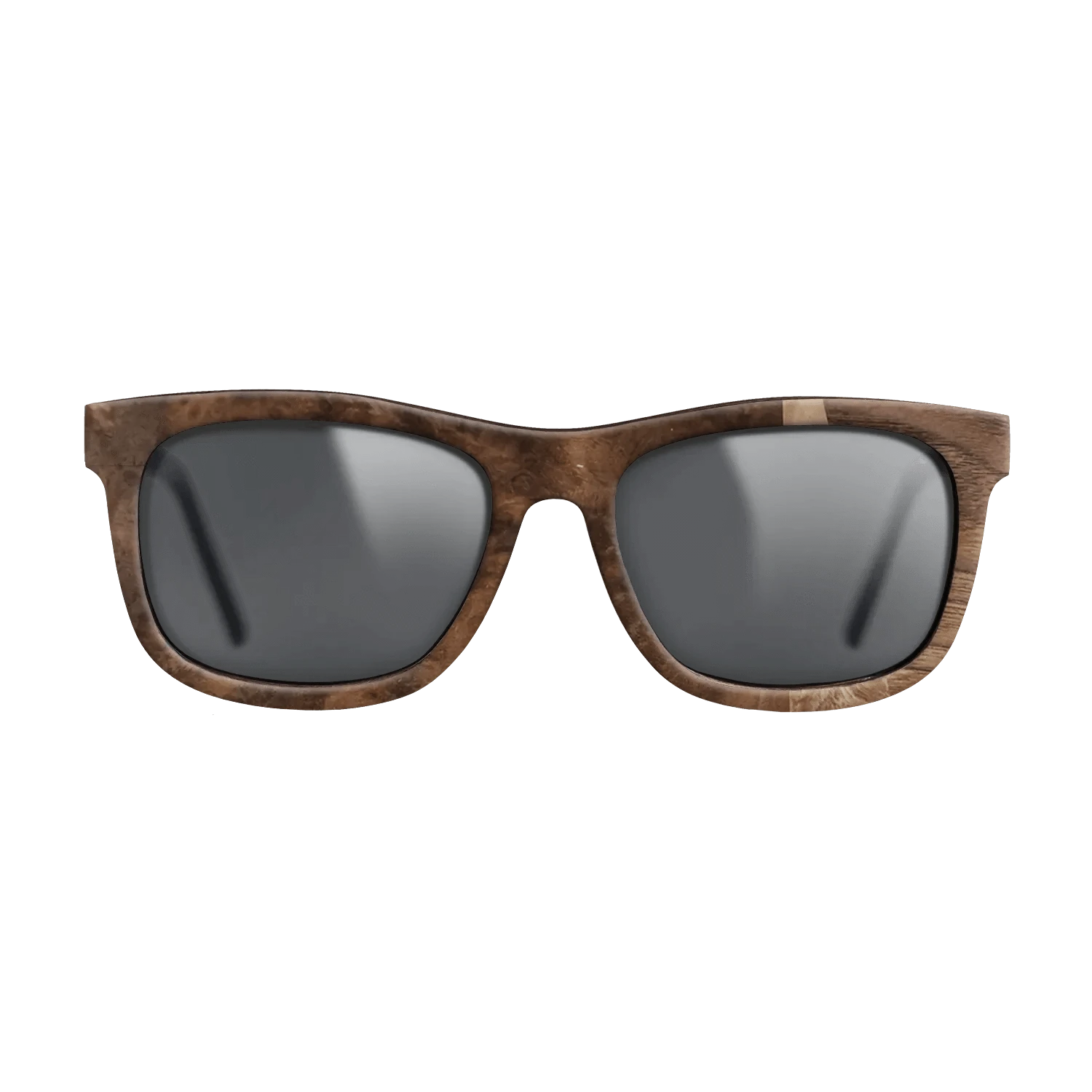 Walnut Burl,Walnut Claro Dark,Poplar Dyed: Baby Blue,Fumed Oak: Fractal - The Hero - Square - 1403 - SIRIS wood optic