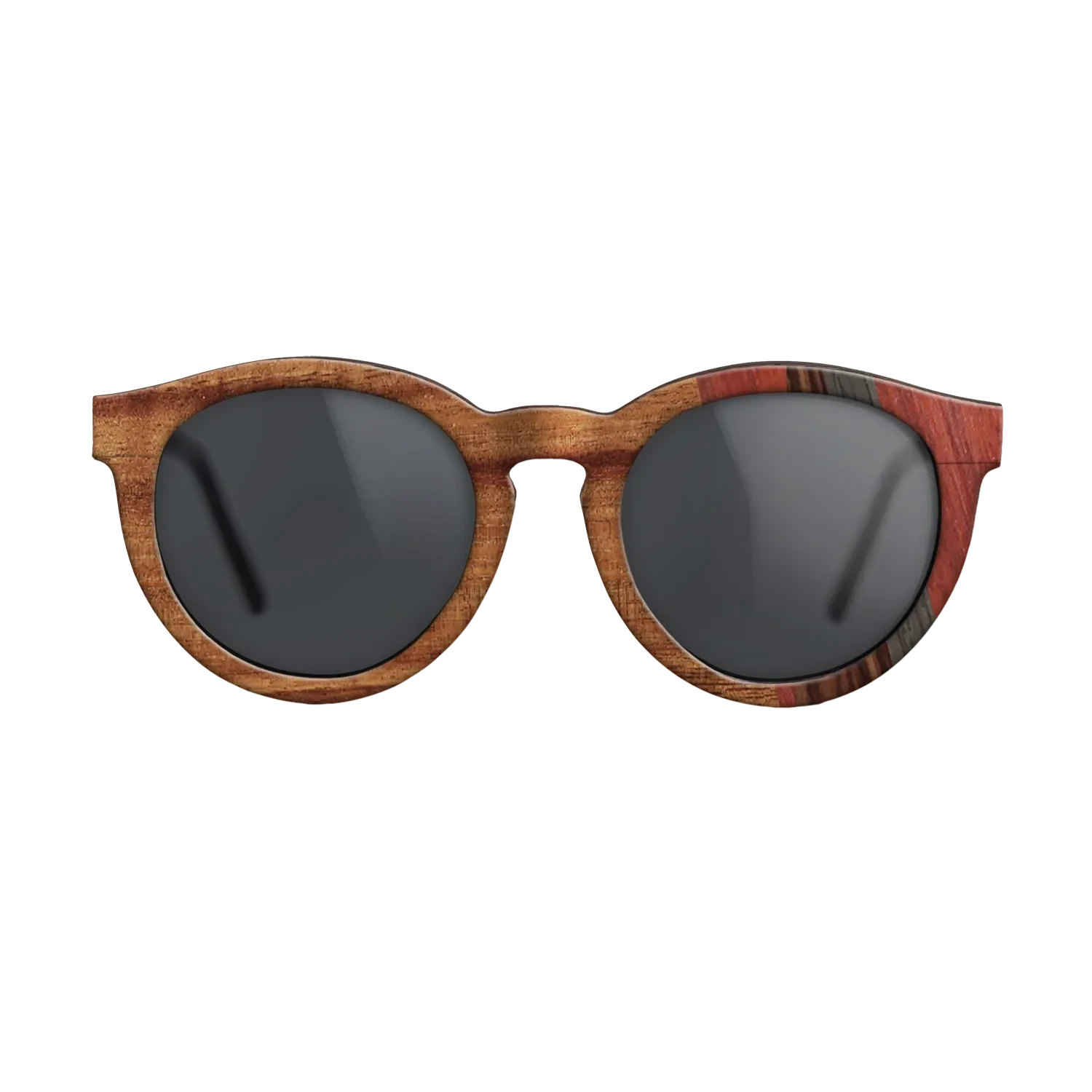 Walnut: Straight Grain,Koa,Poplar Dyed: Red,Kingwood,Fumed Oak: Fractal - The Rebel - Round - 879 - SIRIS wood optic