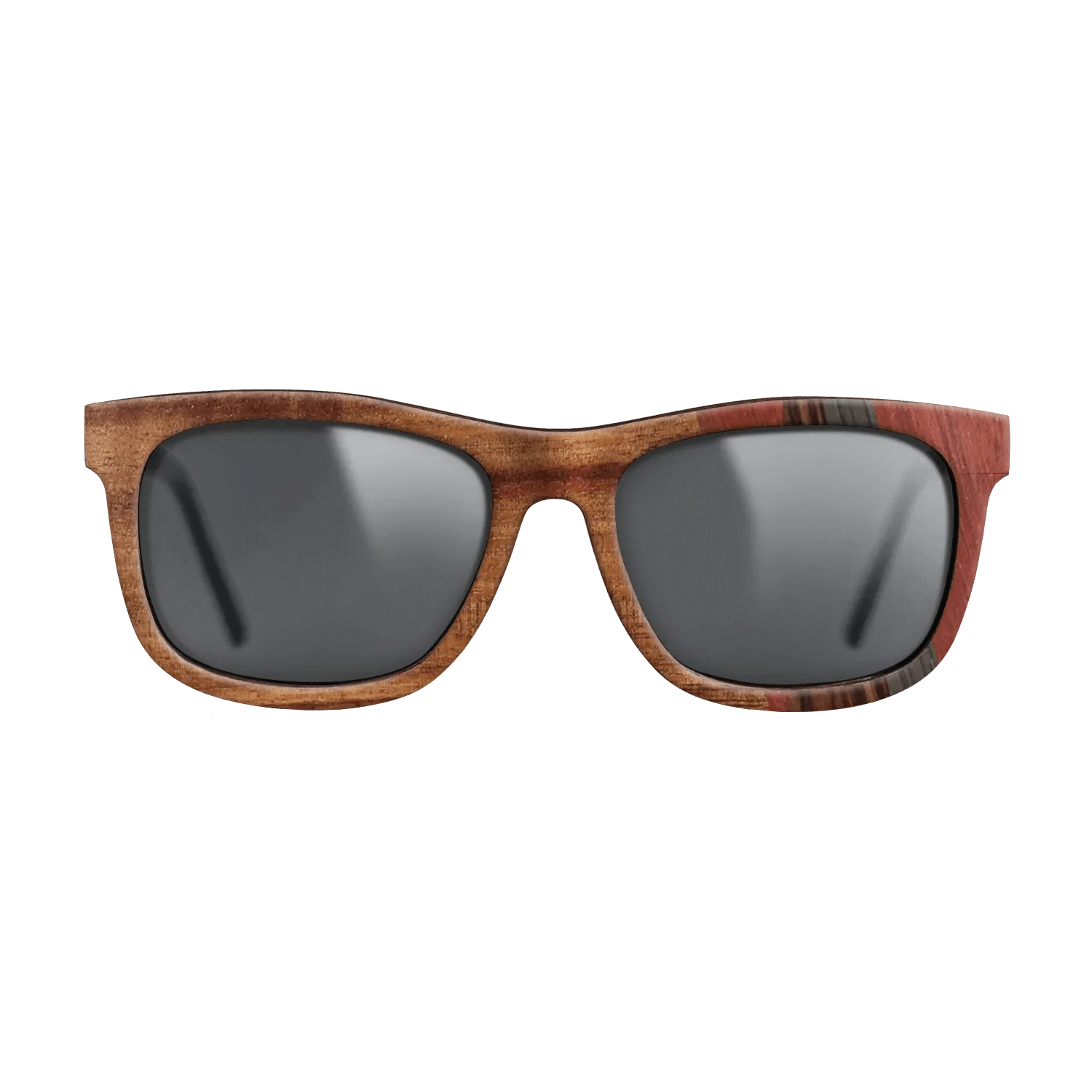 Walnut: Straight Grain,Koa,Poplar Dyed: Red,Kingwood,Fumed Oak: Fractal - The Hero - Square - 879 - SIRIS wood optic