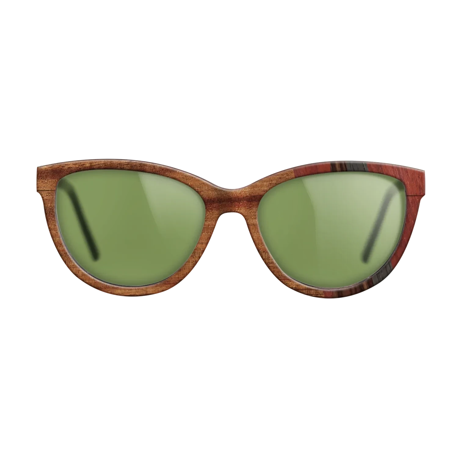 Walnut: Straight Grain,Koa,Poplar Dyed: Red,Kingwood,Fumed Oak: Fractal - The Maiden - Cat - 879 - SIRIS wood optic