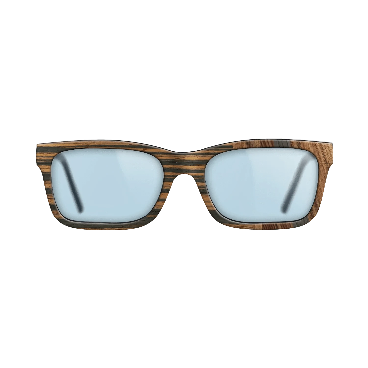 Walnut: Straight Grain,Italian Ebony,Santos Rosewood Dark,Rosewood Reconstituted: Fractal - The Sage - Rectangle - 870 - SIRIS wood optic