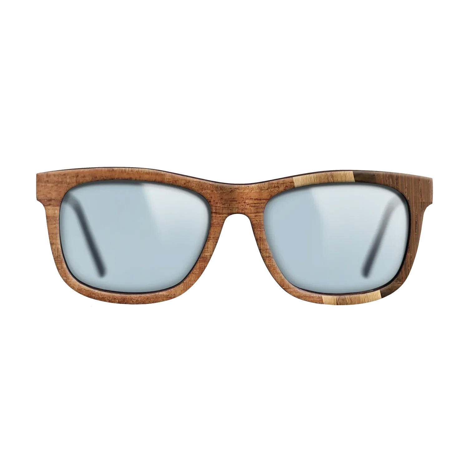 Koa,Wenge,Ziricote Dark Quartered,Fumed Oak,Royal White Ebony: Fractal - The Hero - Square - 1100 - SIRIS wood optic