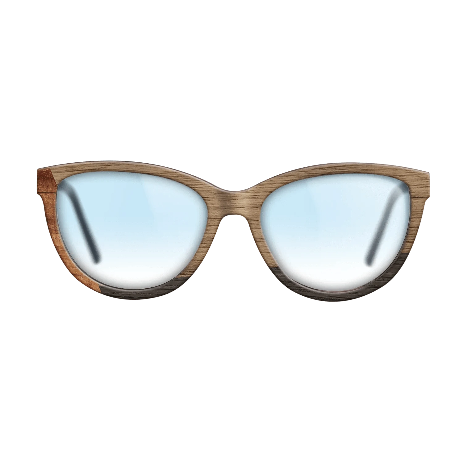 Koa,Walnut: Straight Grain,Fumed Oak: Angle Cut - The Maiden - Cat - 1352 - SIRIS wood optic