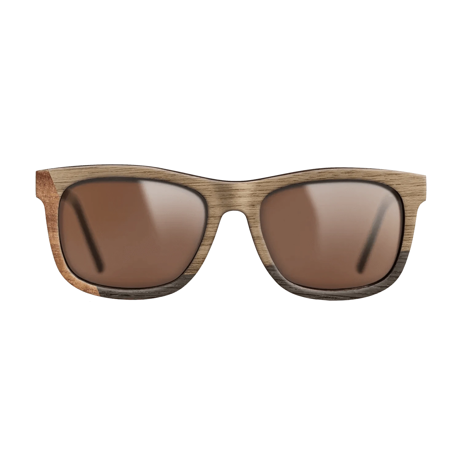 Koa,Walnut: Straight Grain,Fumed Oak: Angle Cut - The Hero - Square - 1352 - SIRIS wood optic