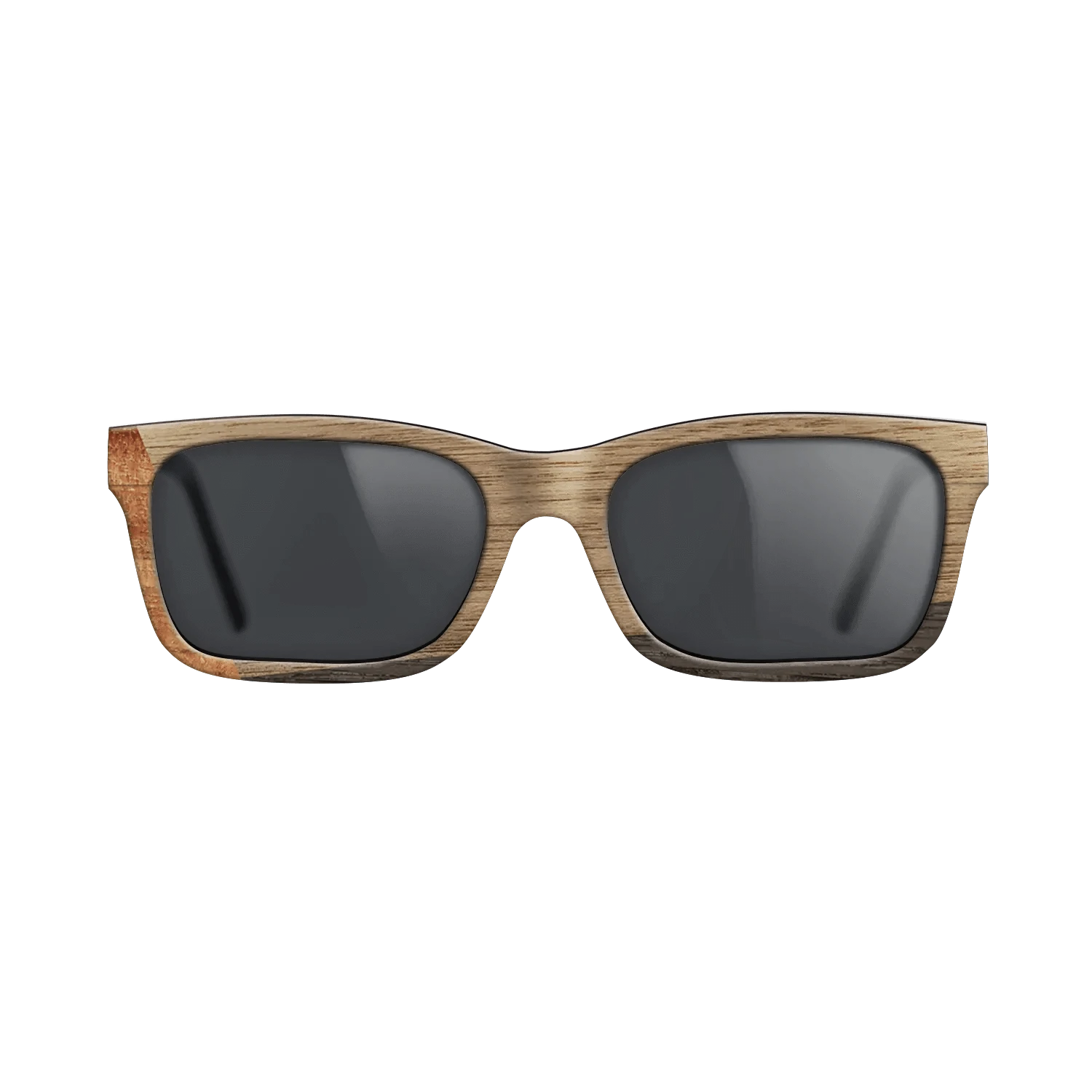 Koa,Walnut: Straight Grain,Fumed Oak: Angle Cut - The Sage - Rectangle - 1352 - SIRIS wood optic
