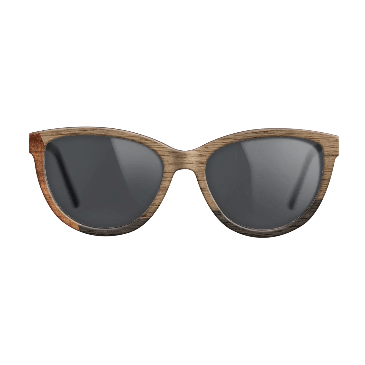 Koa,Walnut: Straight Grain,Fumed Oak: Angle Cut - The Maiden - Cat - 1352 - SIRIS wood optic