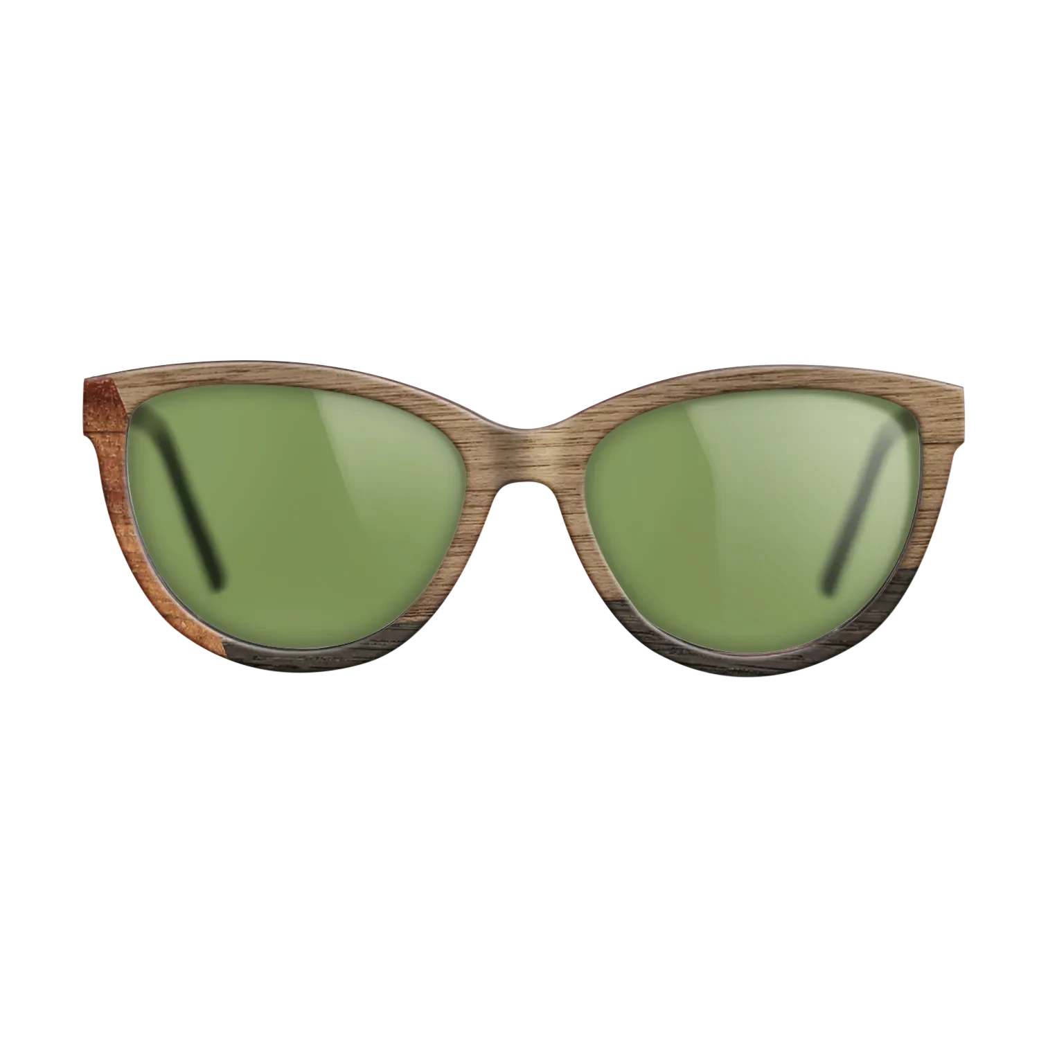 Koa,Walnut: Straight Grain,Fumed Oak: Angle Cut - The Maiden - Cat - 1352 - SIRIS wood optic