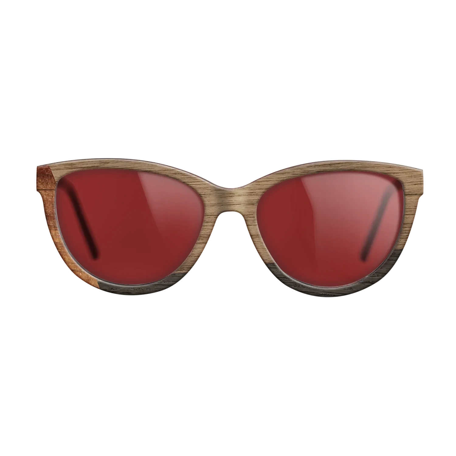 Koa,Walnut: Straight Grain,Fumed Oak: Angle Cut - The Maiden - Cat - 1352 - SIRIS wood optic