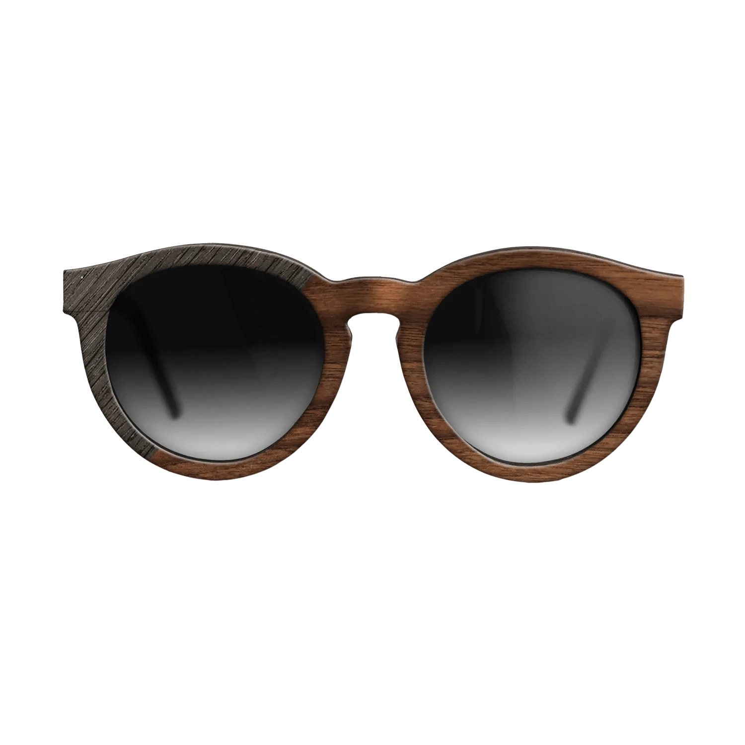 Wenge,Fumed Oak,Walnut Claro Dark,Walnut: Straight Grain: Angle Cut - The Rebel - Round - 1767 - SIRIS wood optic