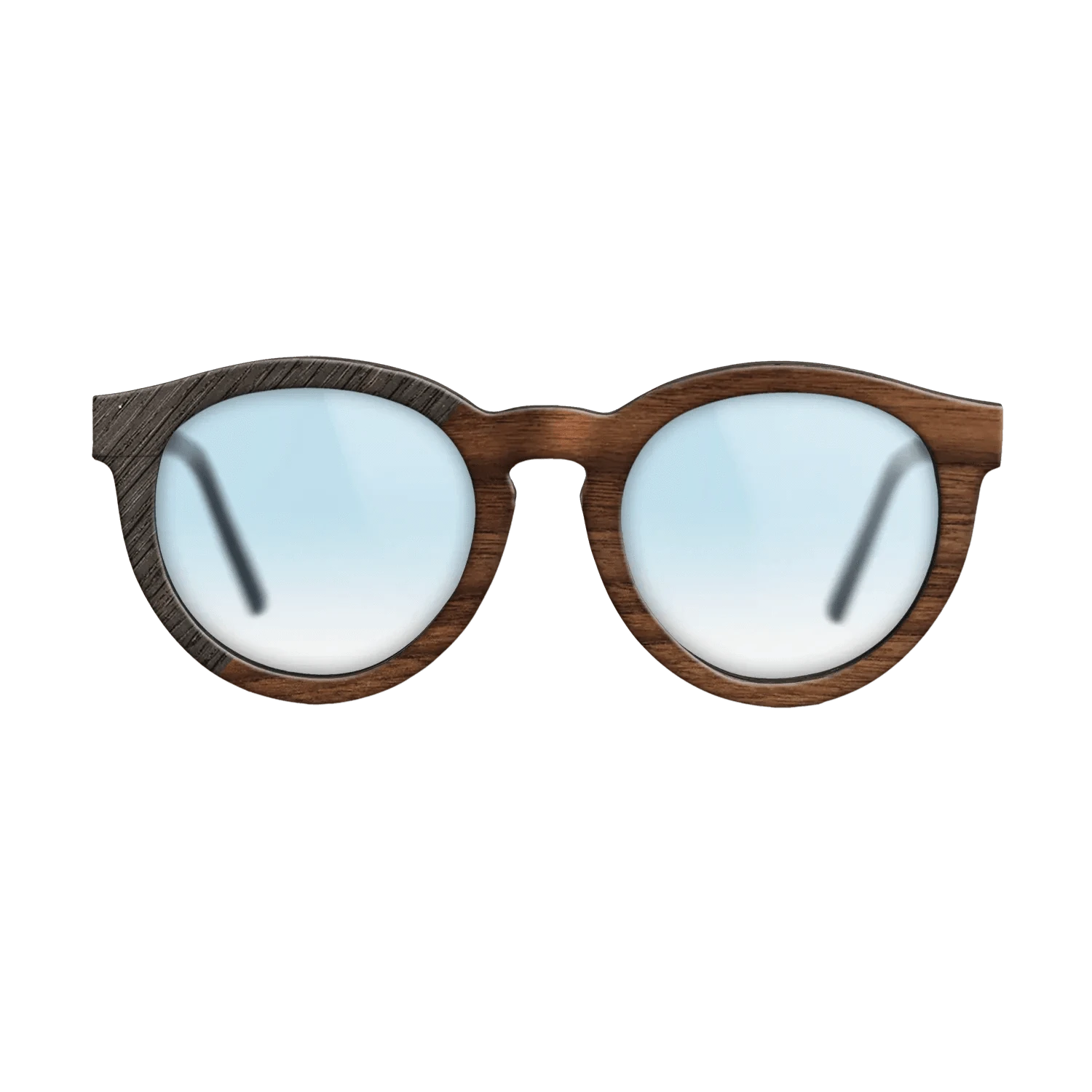 Wenge,Fumed Oak,Walnut Claro Dark,Walnut: Straight Grain: Angle Cut - The Rebel - Round - 1767 - SIRIS wood optic