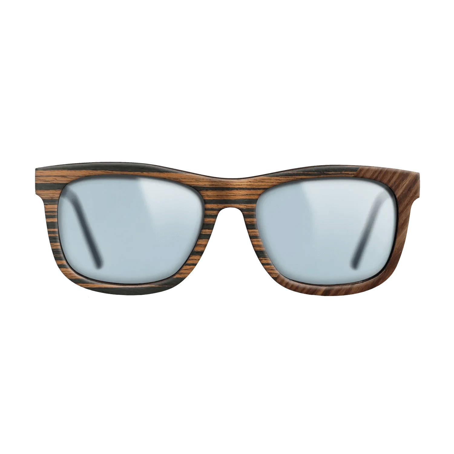 Ziricote Dark Quartered,Italian Ebony,Santos Rosewood Dark: Angle Cut - The Hero - Square - 1925 - SIRIS wood optic