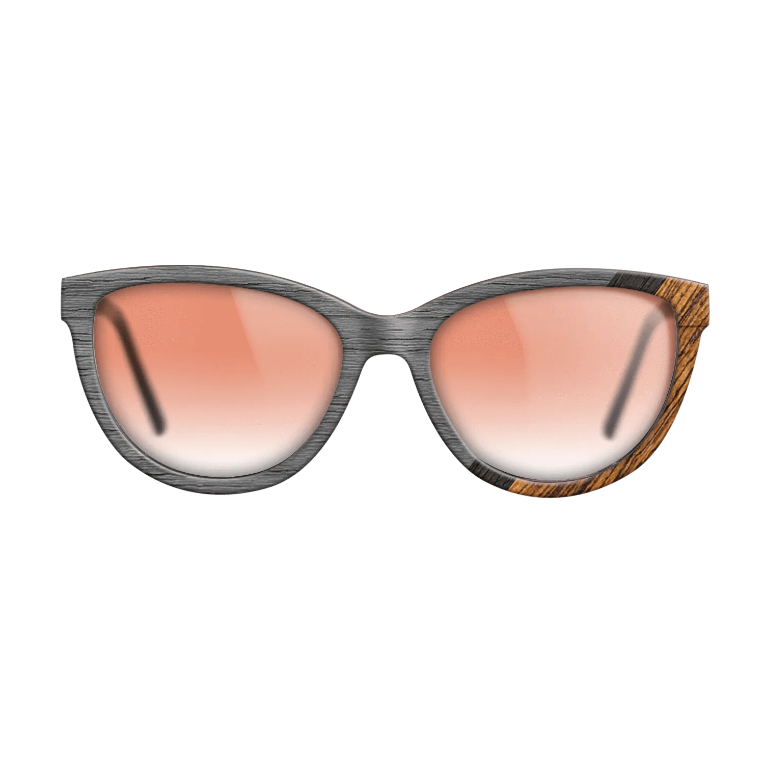 Wenge,Poplar Dyed: Grey,Fumed Oak,Bocote: Angle Cut - The Maiden - Cat - 928 - SIRIS wood optic