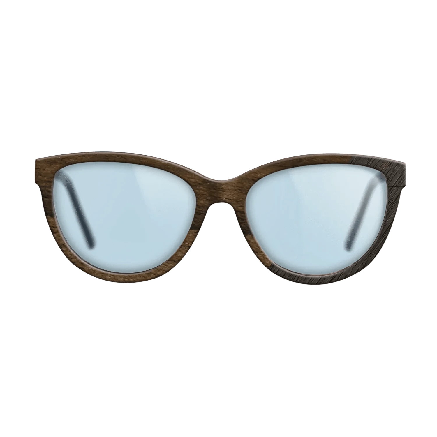 Italian Ebony,Ziricote Dark Quartered,Fumed Oak: Angle Cut - The Maiden - Cat - 1641 - SIRIS wood optic