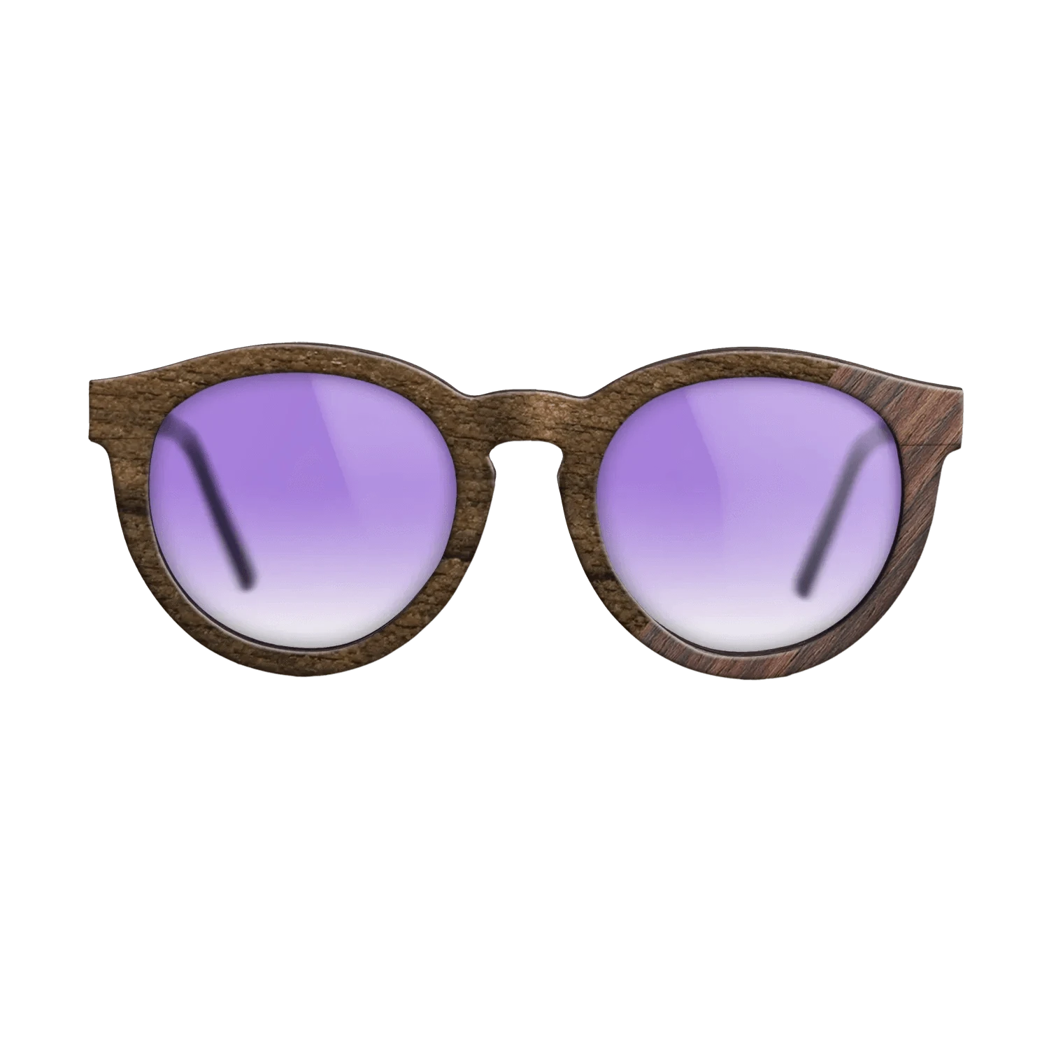 Ziricote Dark Quartered,Rosewood Reconstituted: Angle Cut - The Rebel - Round - 804 - SIRIS wood optic