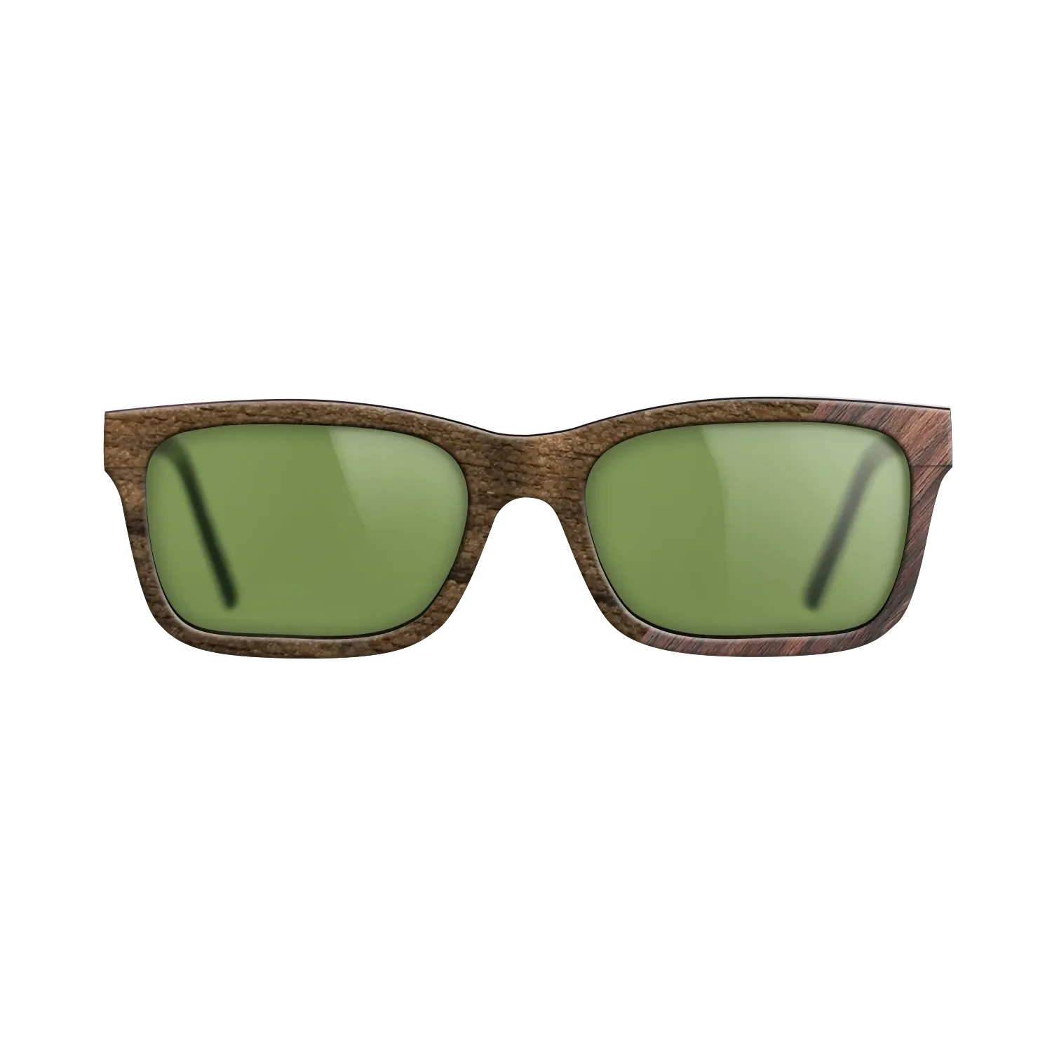 Ziricote Dark Quartered,Rosewood Reconstituted: Angle Cut - The Sage - Rectangle - 804 - SIRIS wood optic