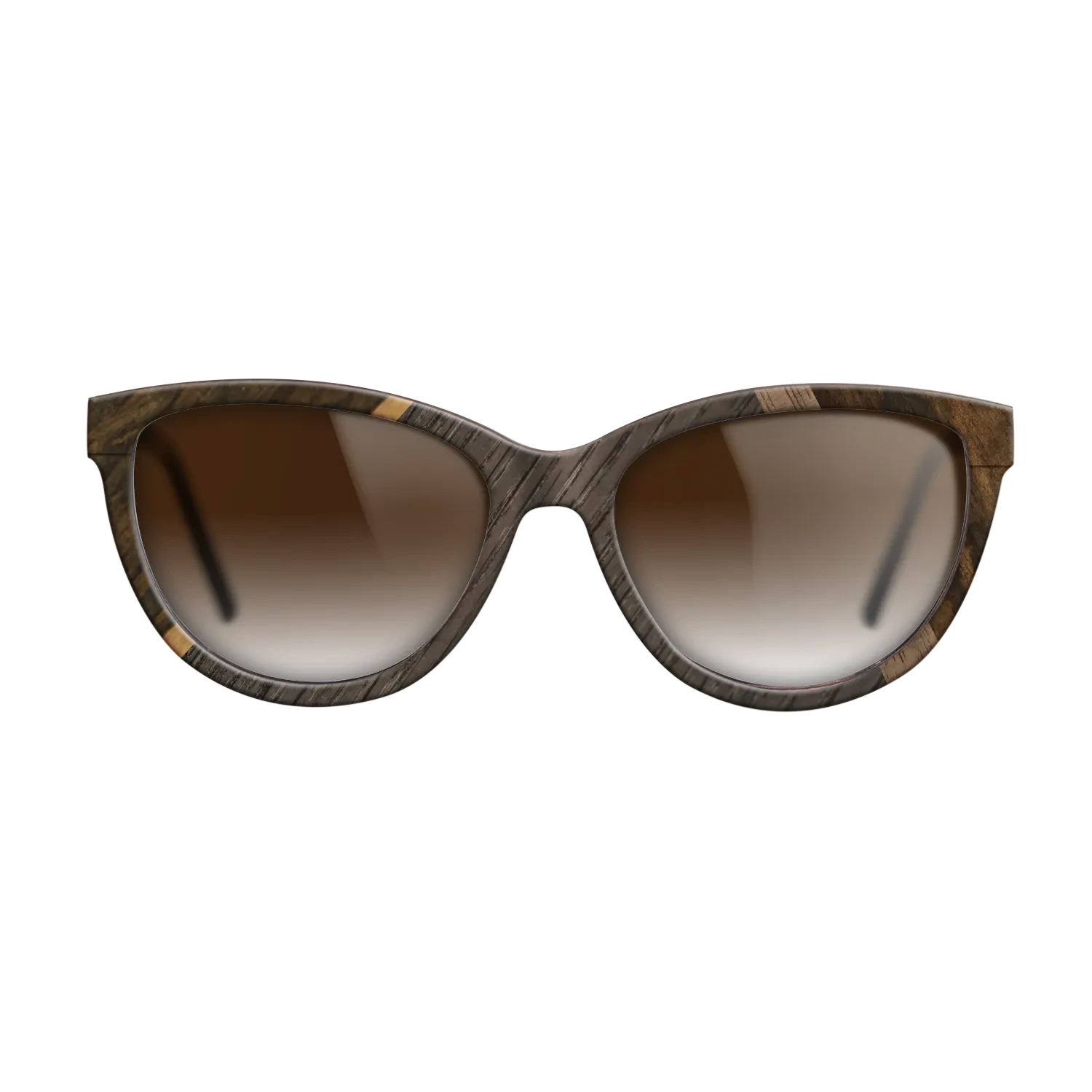 Walnut: Straight Grain,Fumed Oak,Ziricote Dark Quartered: Angle Cut - The Maiden - Cat - 2048 - SIRIS wood optic