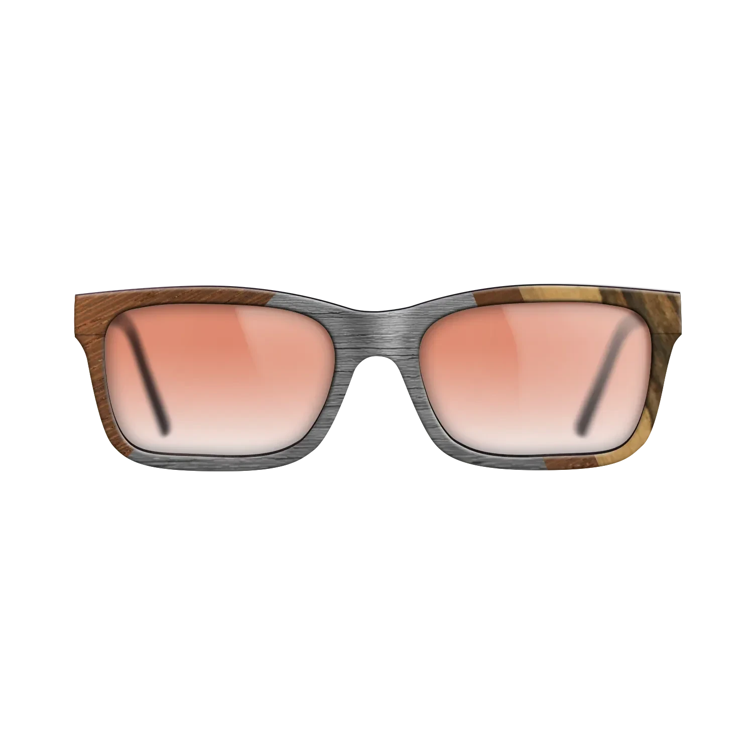 Walnut: Straight Grain,Poplar Dyed: Grey,Wenge,Ziricote Dark Quartered,Royal White Ebony: Angle Cut - The Sage - Rectangle - 990 - SIRIS wood optic