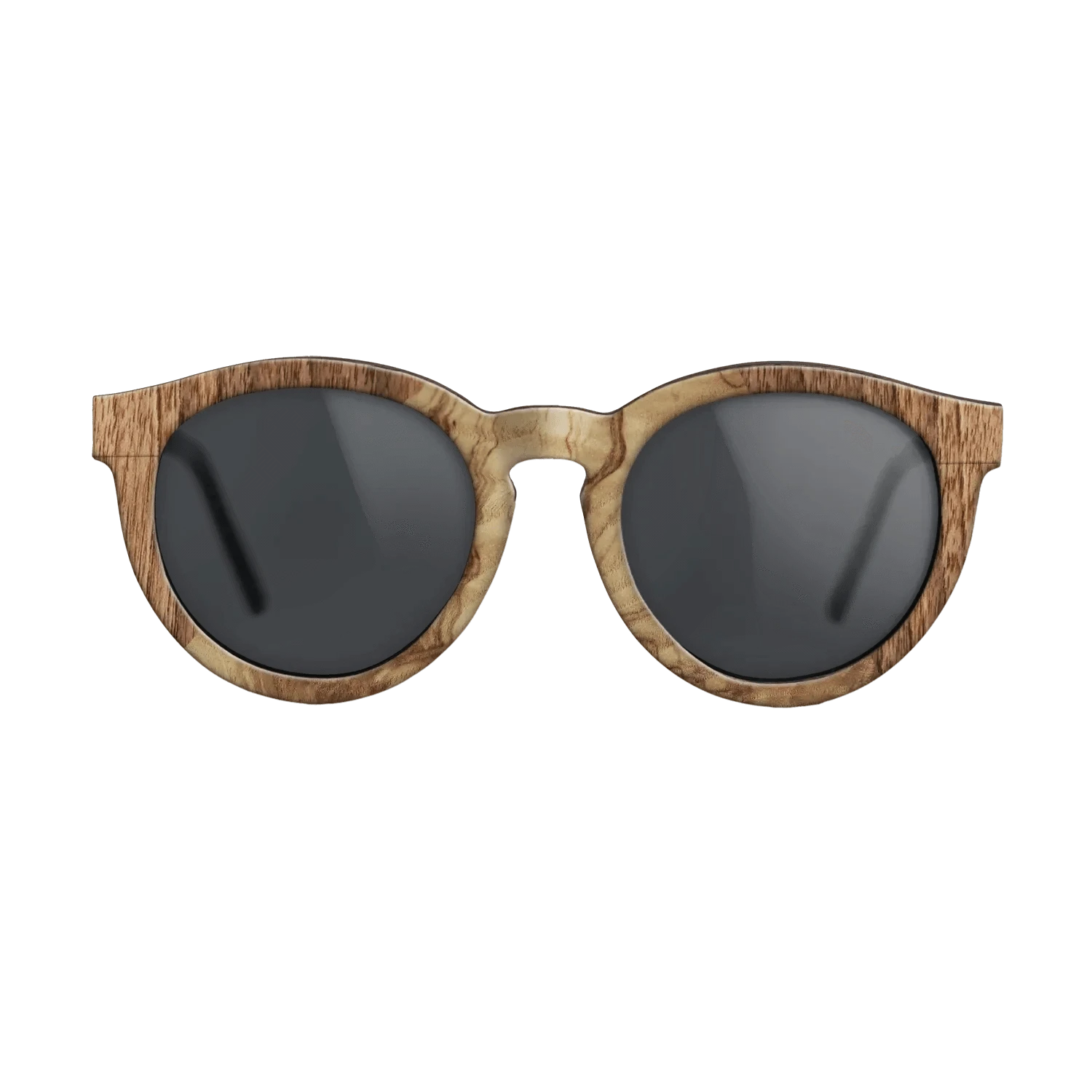 Olive Burl,Walnut Claro Light: Angle Cut - The Rebel - Round - 926 - SIRIS wood optic