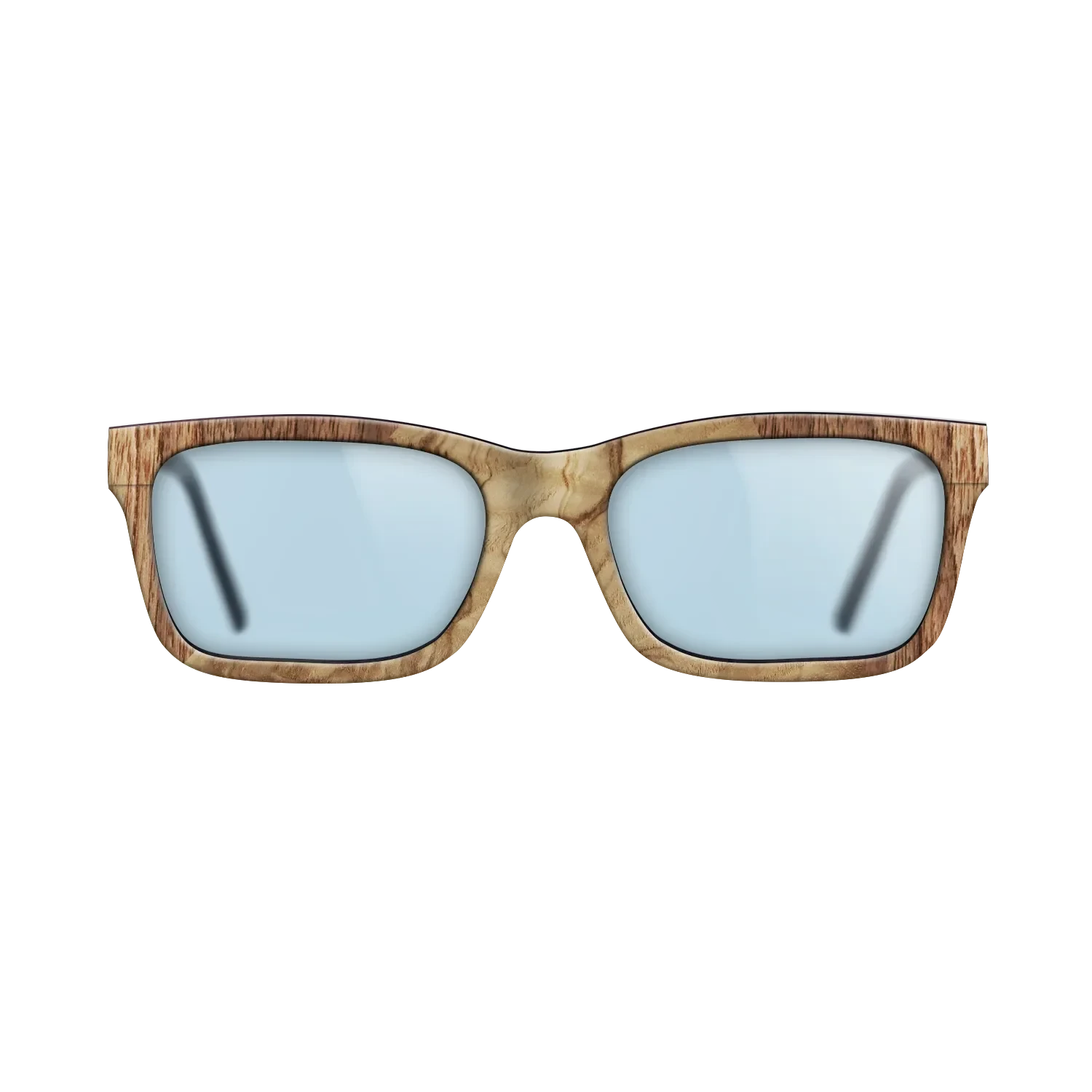 Olive Burl,Walnut Claro Light: Angle Cut - The Sage - Rectangle - 926 - SIRIS wood optic