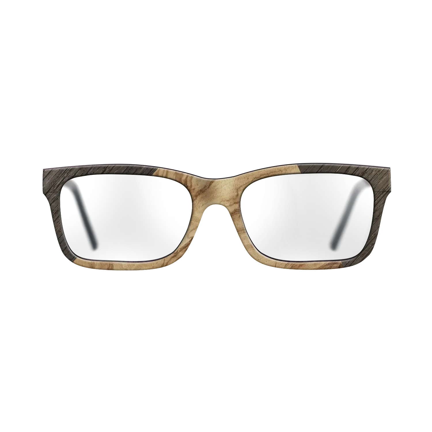 Olive Burl,Fumed Oak: Angle Cut - The Sage - Rectangle - 1514 - SIRIS wood optic