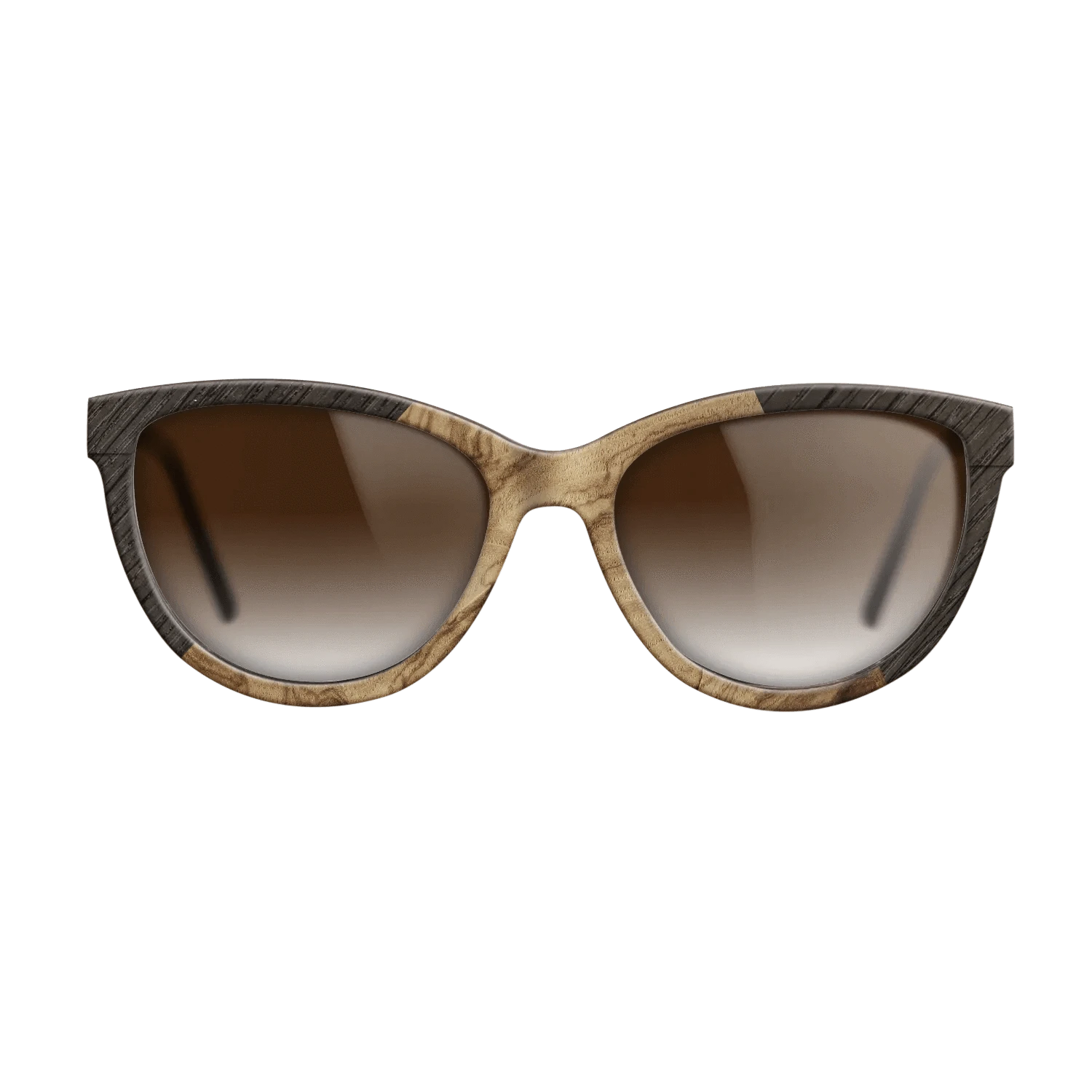 Olive Burl,Fumed Oak: Angle Cut - The Maiden - Cat - 1514 - SIRIS wood optic