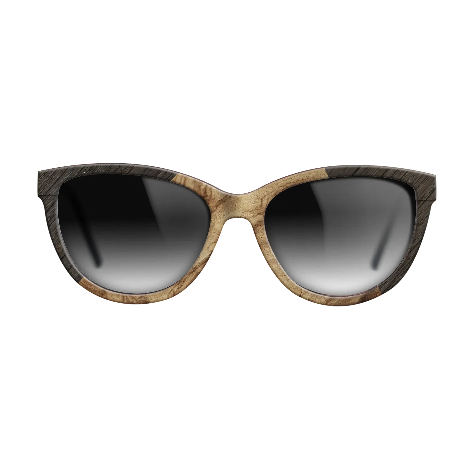 Olive Burl,Fumed Oak: Angle Cut - The Maiden - Cat - 1514 - SIRIS wood optic