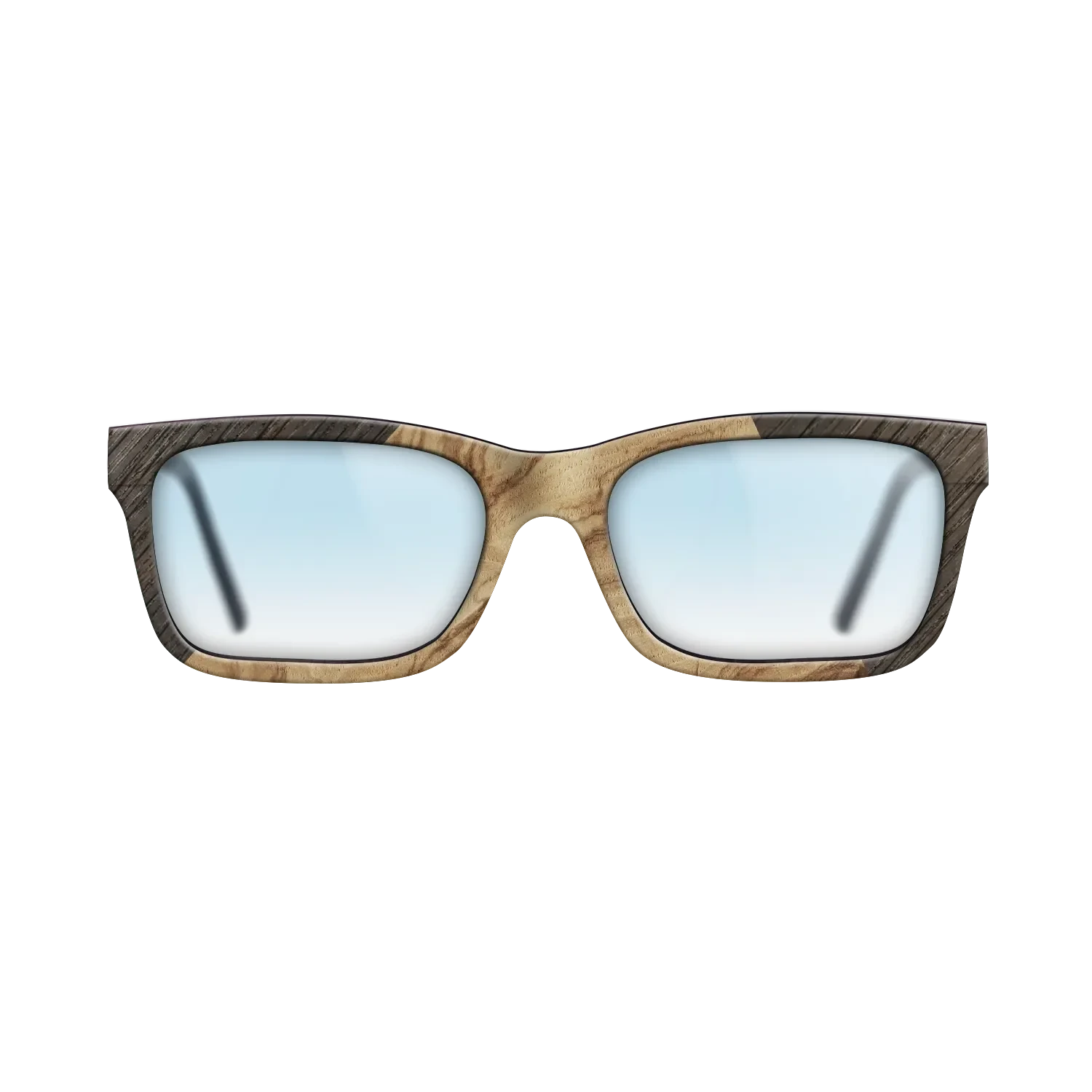 Olive Burl,Fumed Oak: Angle Cut - The Sage - Rectangle - 1514 - SIRIS wood optic