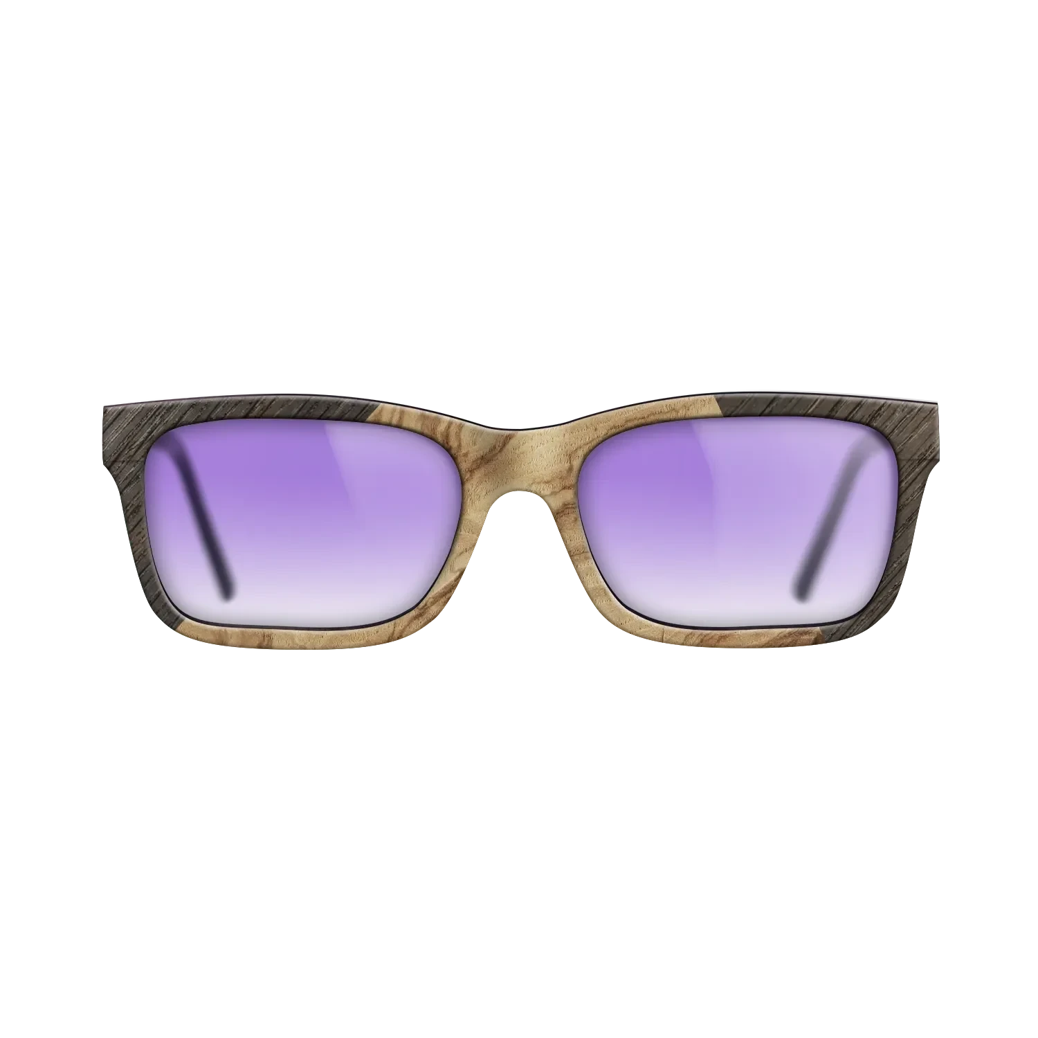 Olive Burl,Fumed Oak: Angle Cut - The Sage - Rectangle - 1514 - SIRIS wood optic