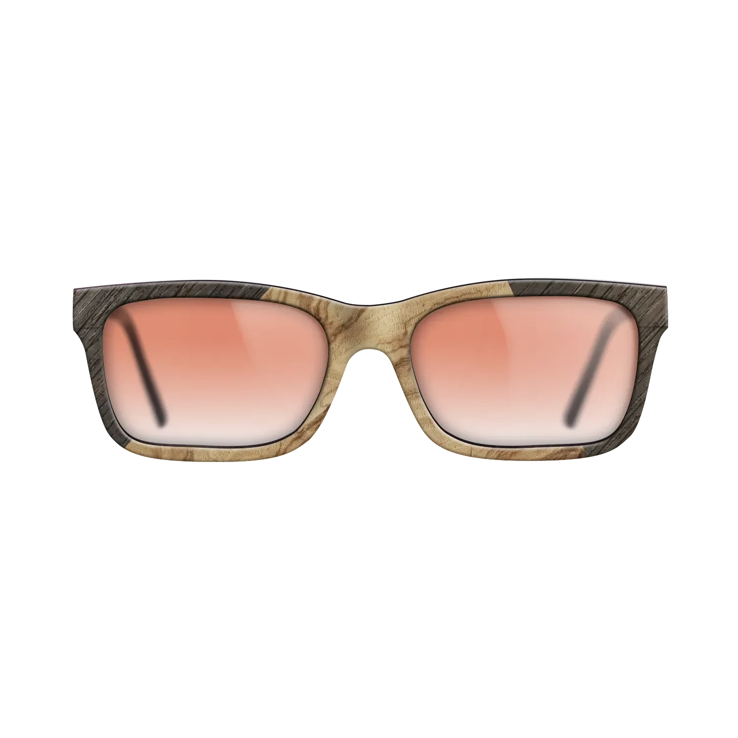 Olive Burl,Fumed Oak: Angle Cut - The Sage - Rectangle - 1514 - SIRIS wood optic