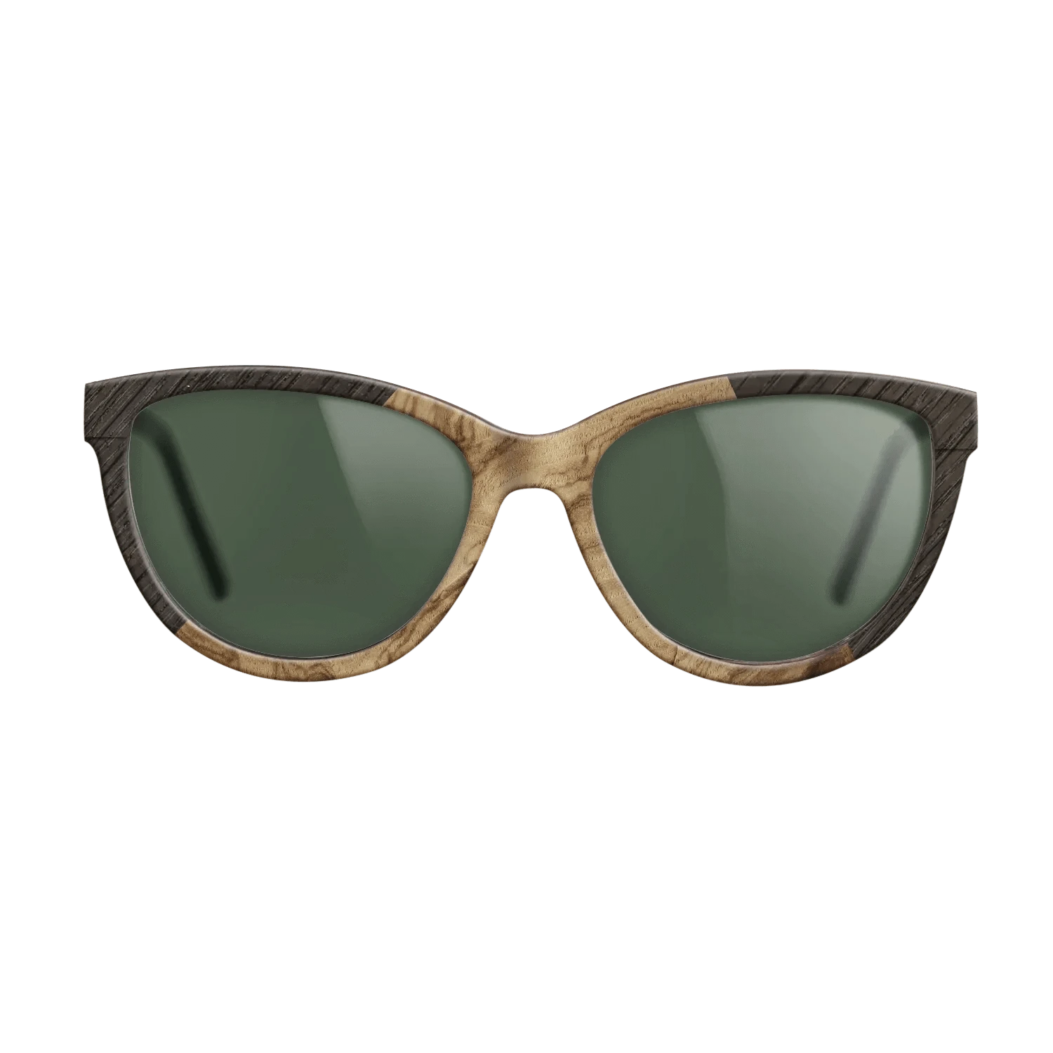 Olive Burl,Fumed Oak: Angle Cut - The Maiden - Cat - 1514 - SIRIS wood optic