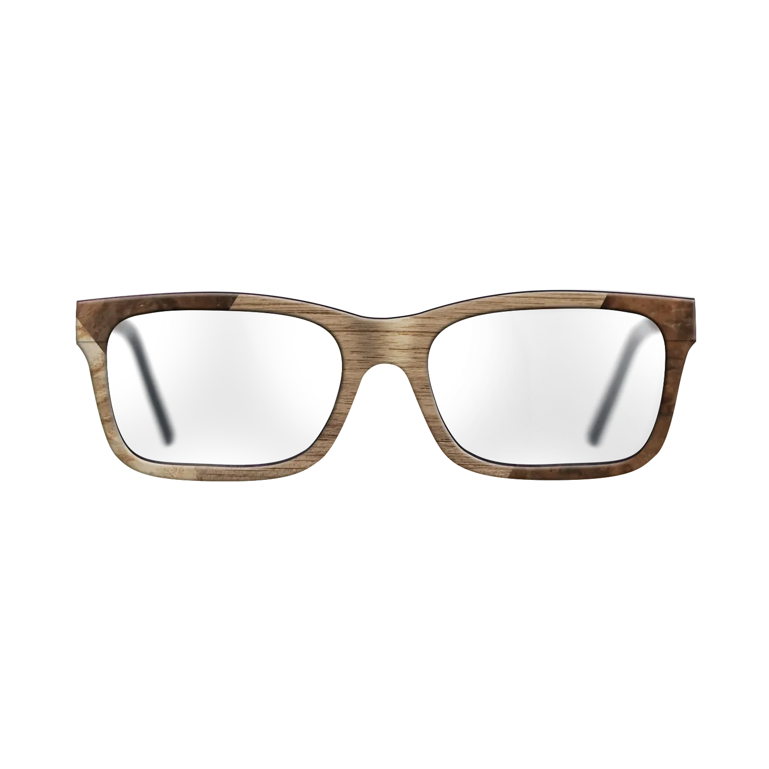 Walnut: Straight Grain,Walnut Burl,Poplar Dyed: Grey: Weave - The Sage - Rectangle - 900 - SIRIS wood optic