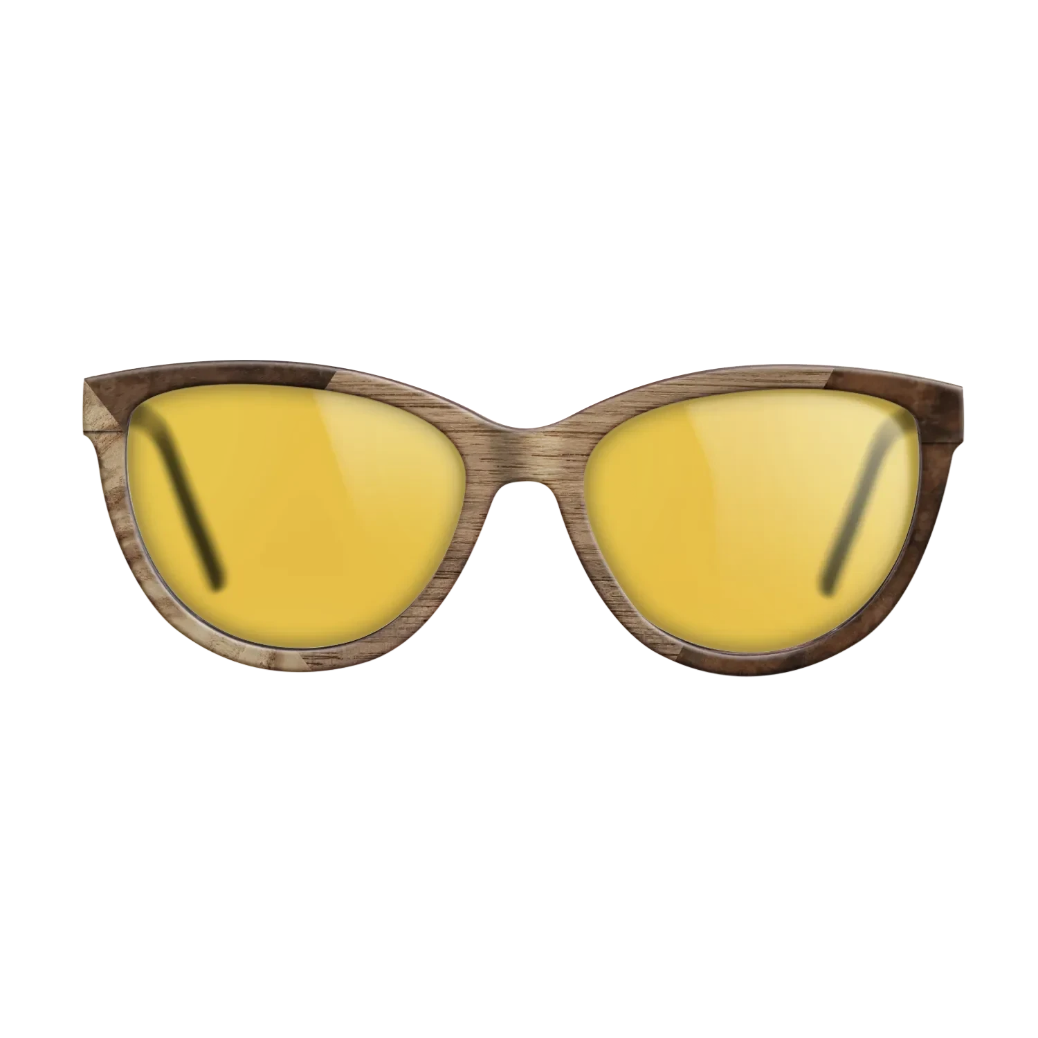 Walnut: Straight Grain,Walnut Burl,Poplar Dyed: Grey: Weave - The Maiden - Cat - 900 - SIRIS wood optic