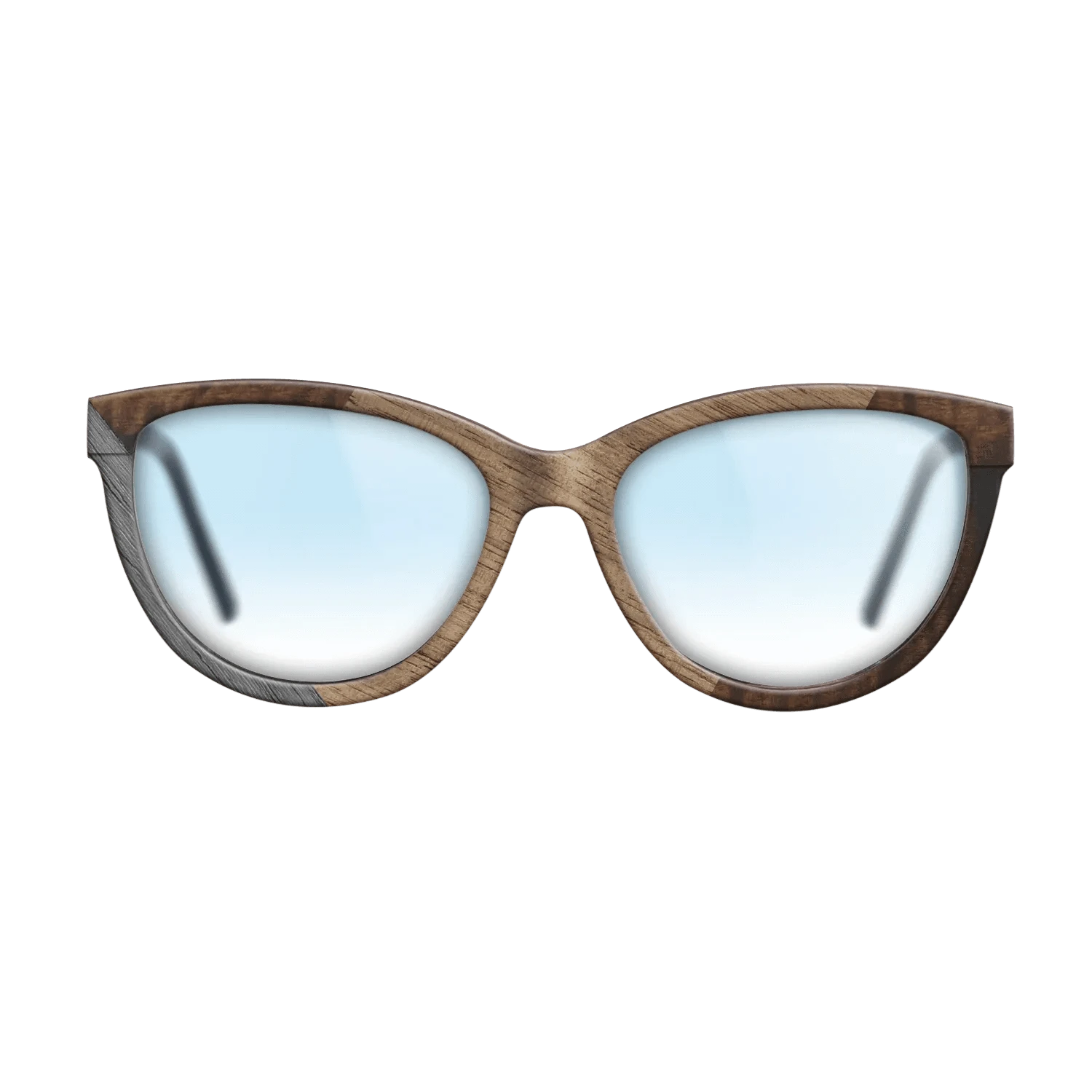 Walnut: Straight Grain,Fumed Eucalyptus,Poplar Dyed: Grey: Weave - The Maiden - Cat - 1780 - SIRIS wood optic