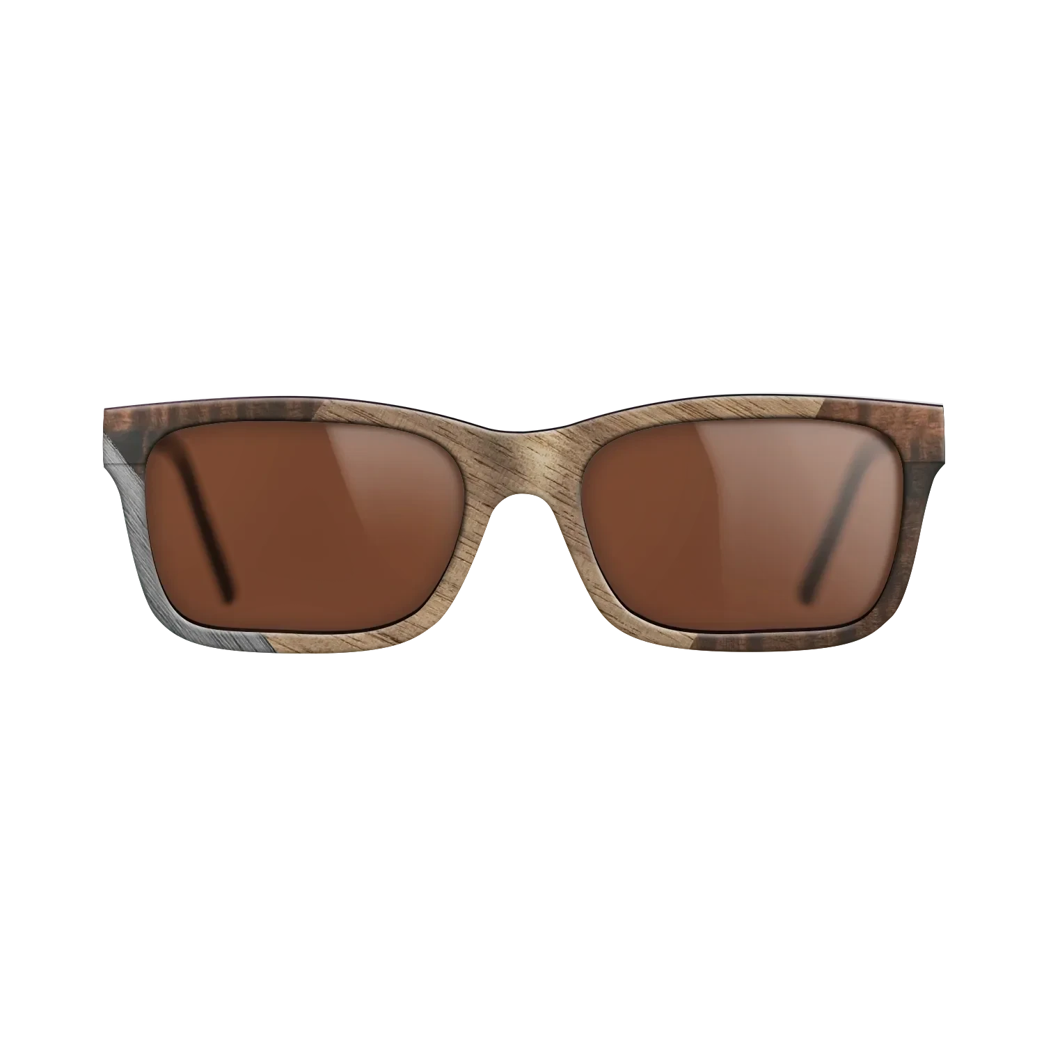 Walnut: Straight Grain,Fumed Eucalyptus,Poplar Dyed: Grey: Weave - The Sage - Rectangle - 1780 - SIRIS wood optic