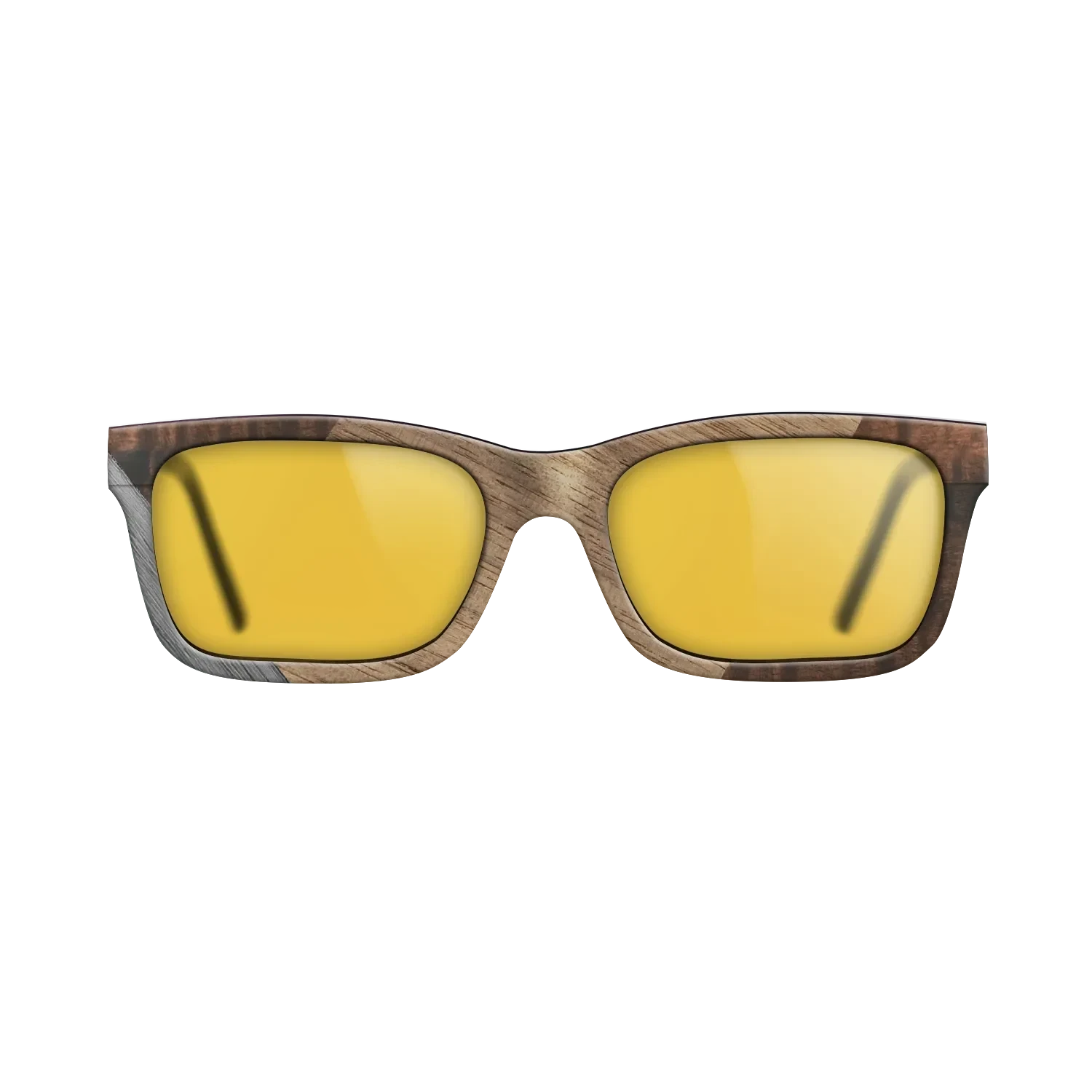 Walnut: Straight Grain,Fumed Eucalyptus,Poplar Dyed: Grey: Weave - The Sage - Rectangle - 1780 - SIRIS wood optic