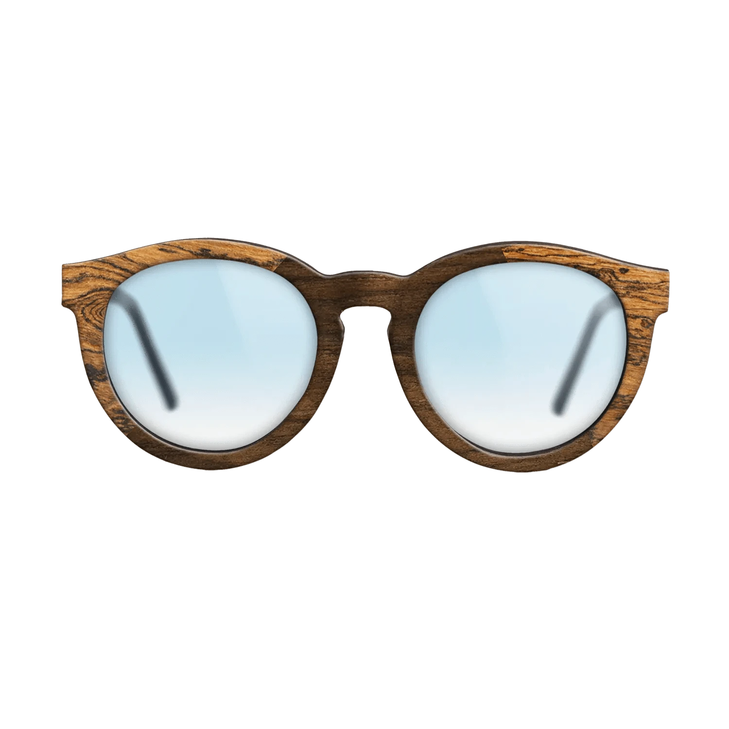 Ziricote Dark Quartered,Bocote: Angle Cut - The Rebel - Round - 842 - SIRIS wood optic