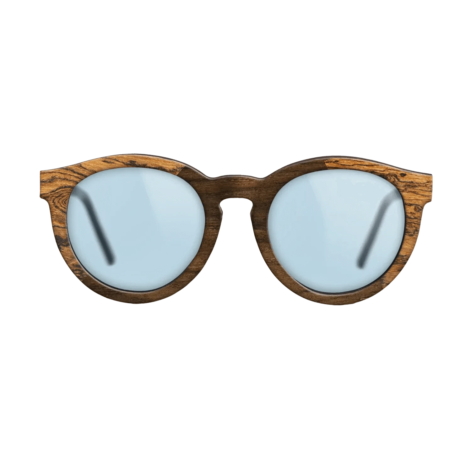 Ziricote Dark Quartered,Bocote: Angle Cut - The Rebel - Round - 842 - SIRIS wood optic