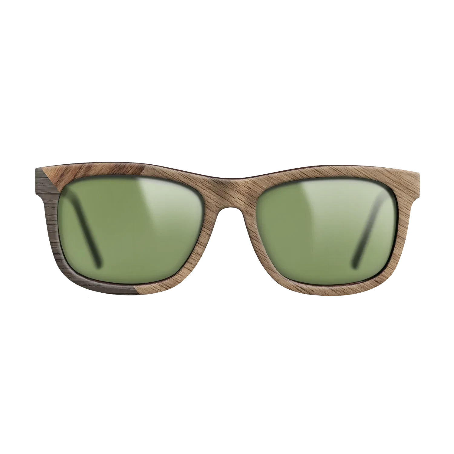 Walnut: Straight Grain,Fumed Oak,Santos Rosewood Dark: Weave - The Hero - Square - 1057 - SIRIS wood optic