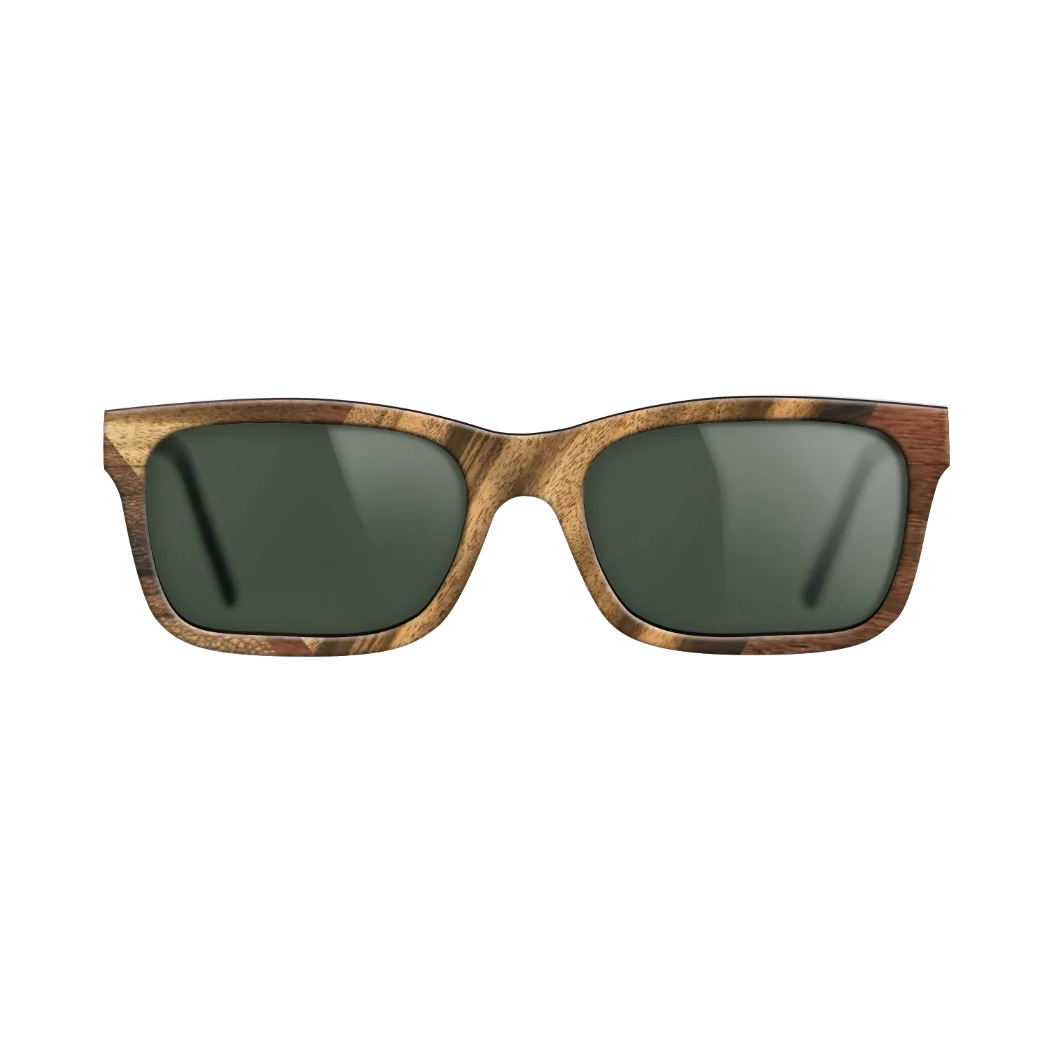 Walnut Claro Light,Louro Preto,Ziricote Dark Quartered: Weave - The Sage - Rectangle - 1660 - SIRIS wood optic