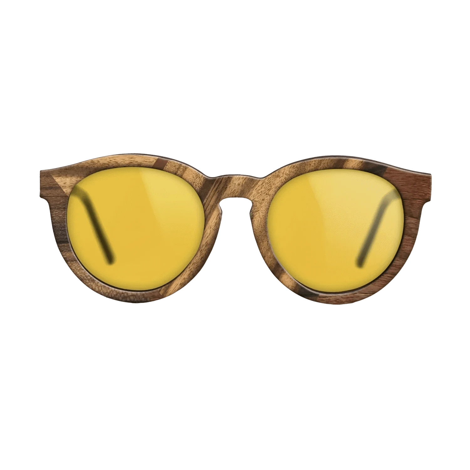 Walnut Claro Light,Louro Preto,Ziricote Dark Quartered: Weave - The Rebel - Round - 1660 - SIRIS wood optic