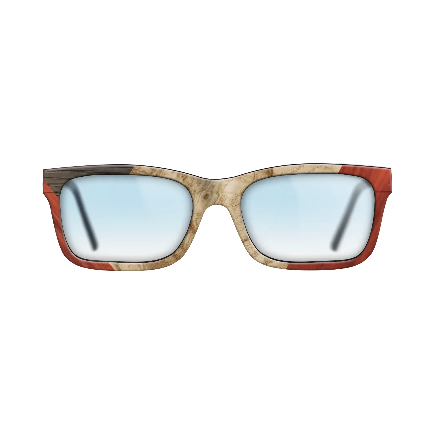 Olive Burl,Fumed Oak,Poplar Dyed: Red: Weave - The Sage - Rectangle - 976 - SIRIS wood optic