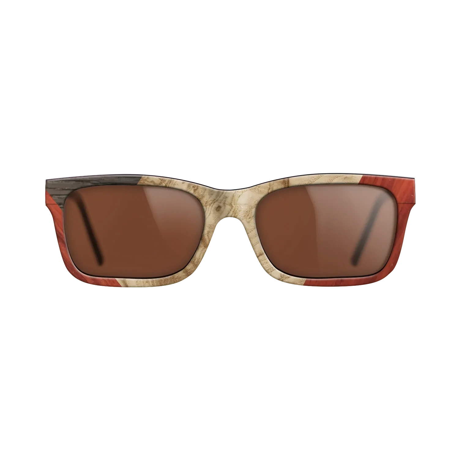 Olive Burl,Fumed Oak,Poplar Dyed: Red: Weave - The Sage - Rectangle - 976 - SIRIS wood optic