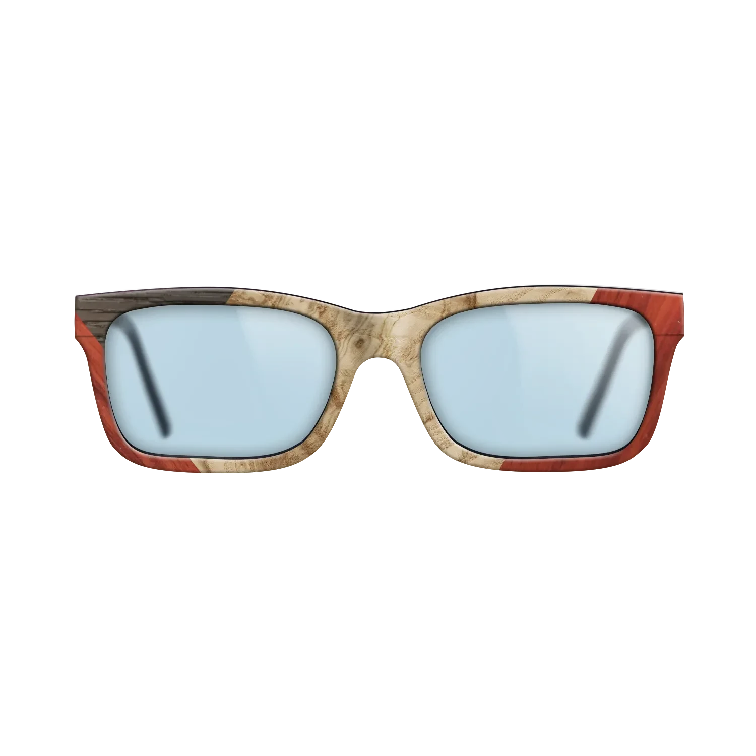 Olive Burl,Fumed Oak,Poplar Dyed: Red: Weave - The Sage - Rectangle - 976 - SIRIS wood optic