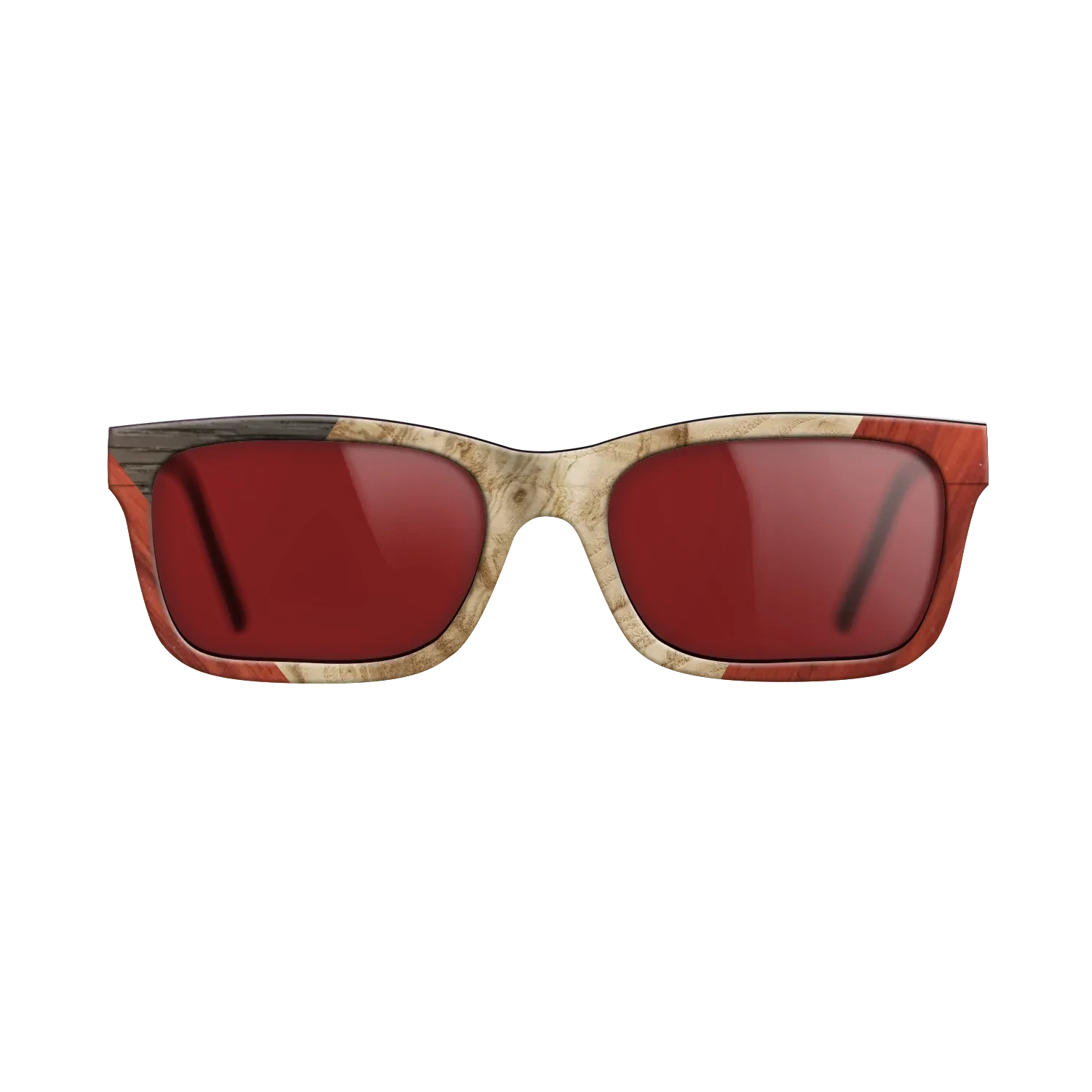 Olive Burl,Fumed Oak,Poplar Dyed: Red: Weave - The Sage - Rectangle - 976 - SIRIS wood optic