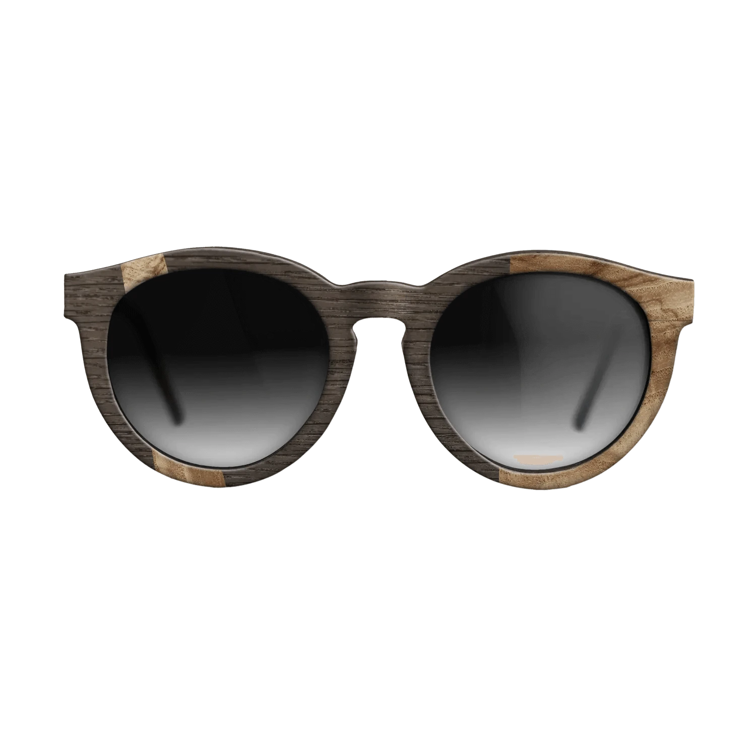 Olive Burl,Fumed Oak: Wedge - The Rebel - Round - 1967 - SIRIS wood optic