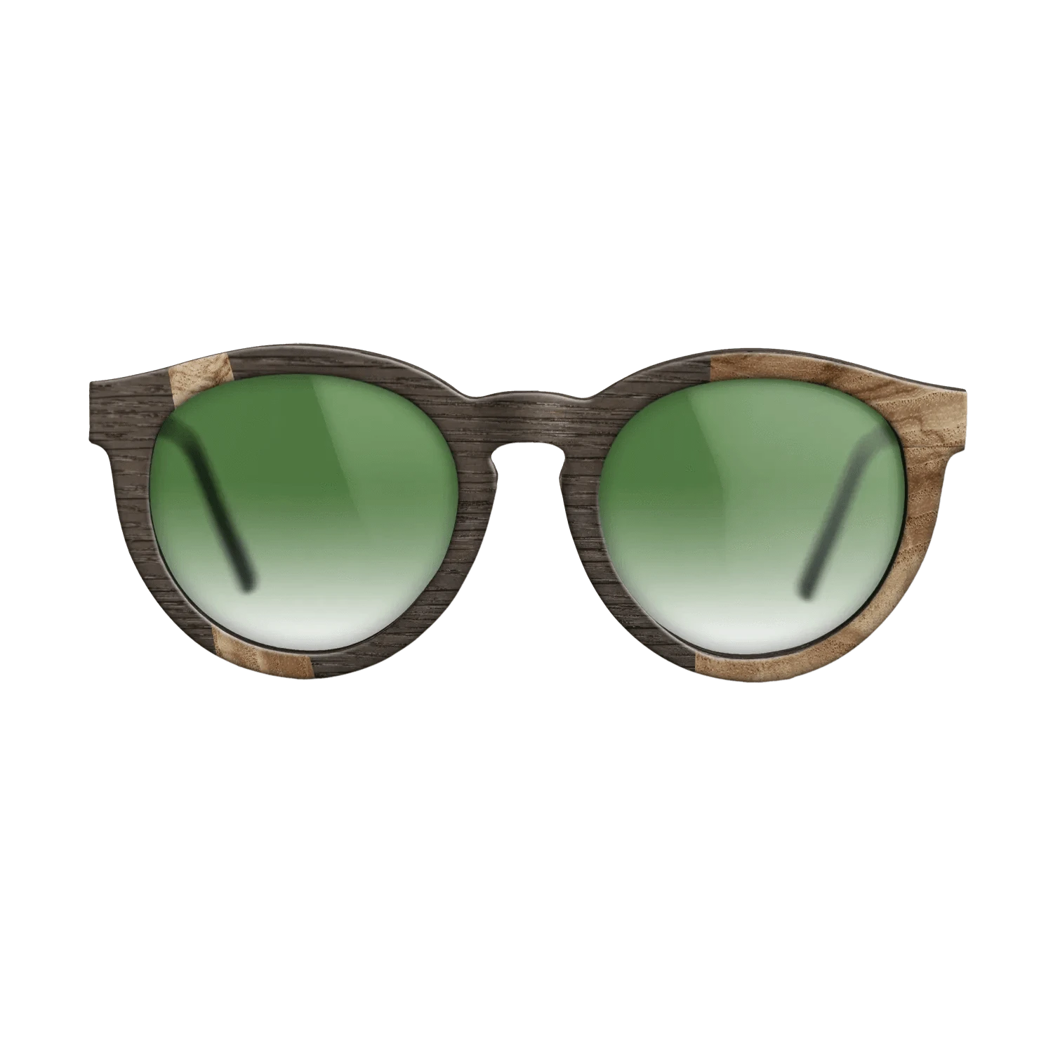 Olive Burl,Fumed Oak: Wedge - The Rebel - Round - 1967 - SIRIS wood optic