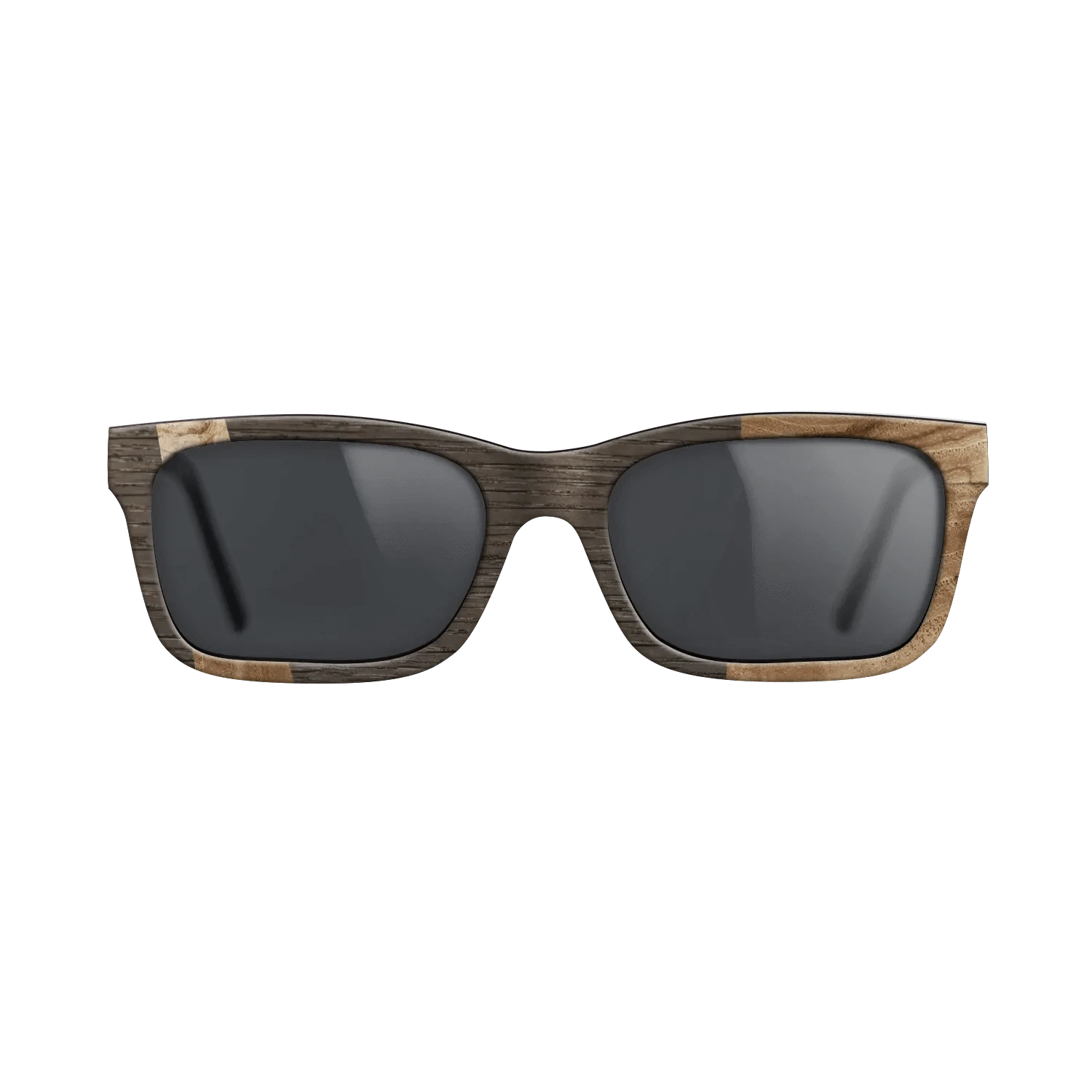 Olive Burl,Fumed Oak: Wedge - The Sage - Rectangle - 1967 - SIRIS wood optic