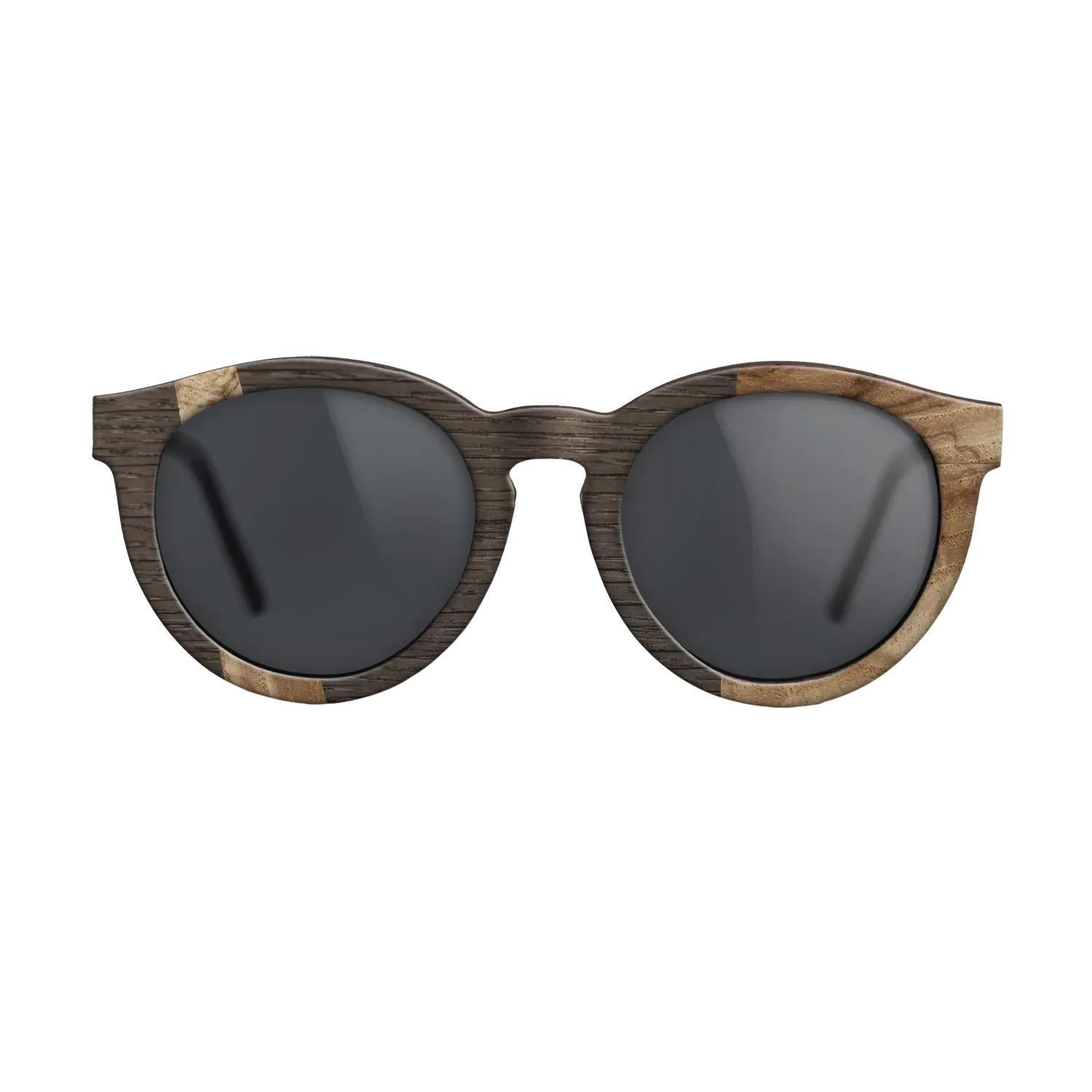 Olive Burl,Fumed Oak: Wedge - The Rebel - Round - 1967 - SIRIS wood optic